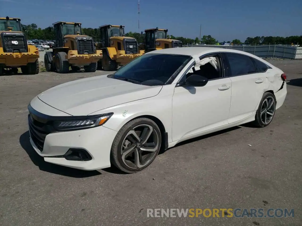 1 Photograph of a damaged car 1HGCV1F40MA053121 HONDA ACCORD 2021