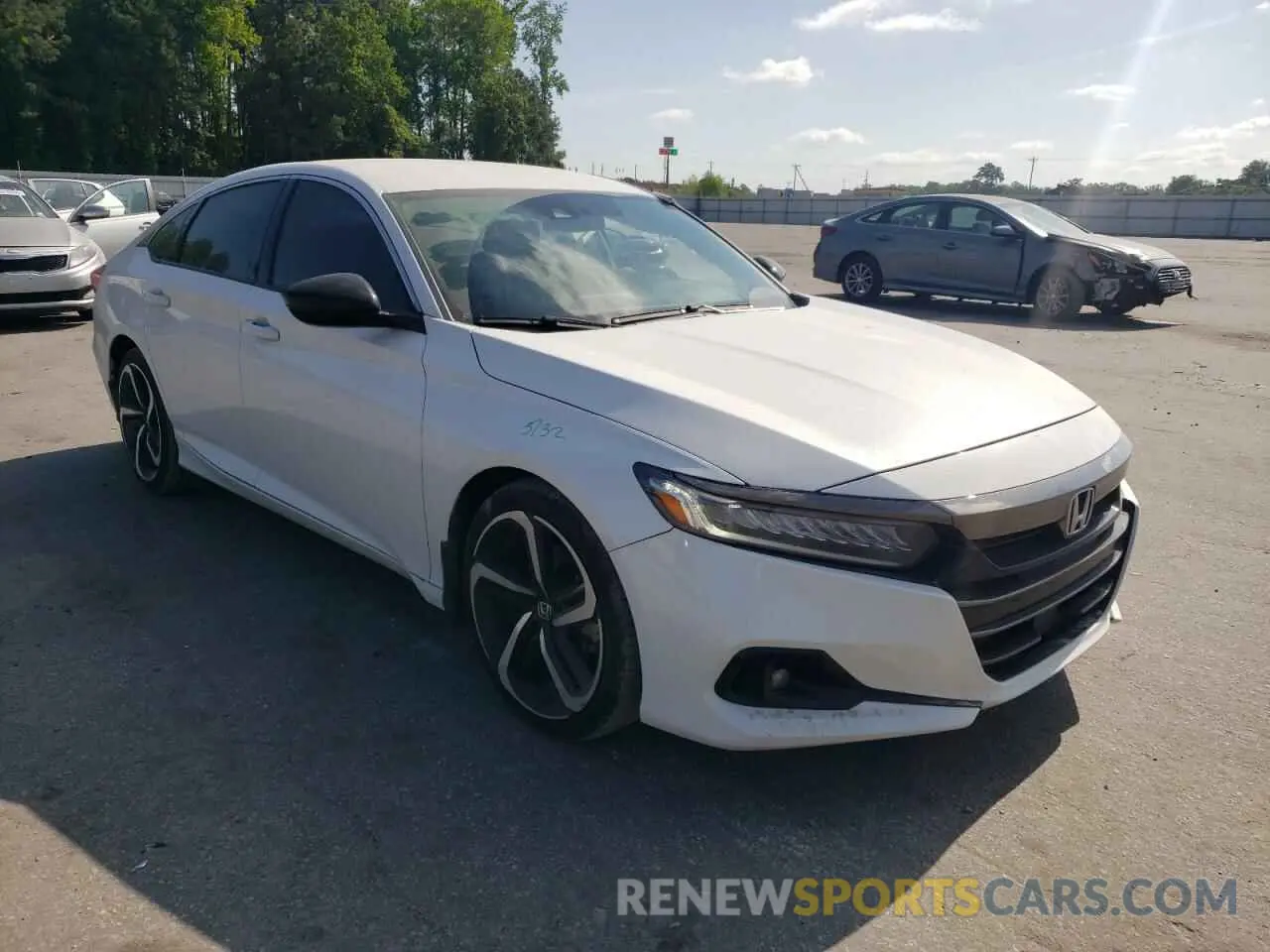 4 Photograph of a damaged car 1HGCV1F40MA053121 HONDA ACCORD 2021