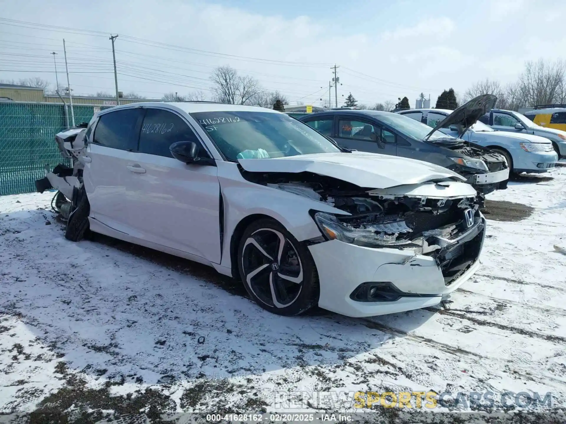 1 Photograph of a damaged car 1HGCV1F40MA063633 HONDA ACCORD 2021