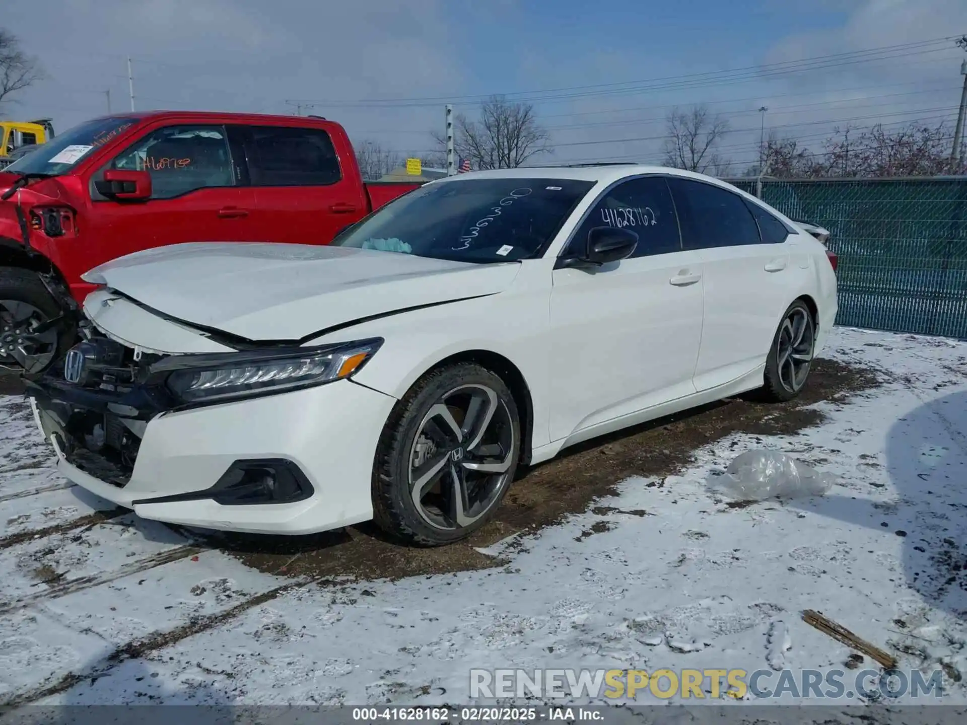 2 Photograph of a damaged car 1HGCV1F40MA063633 HONDA ACCORD 2021