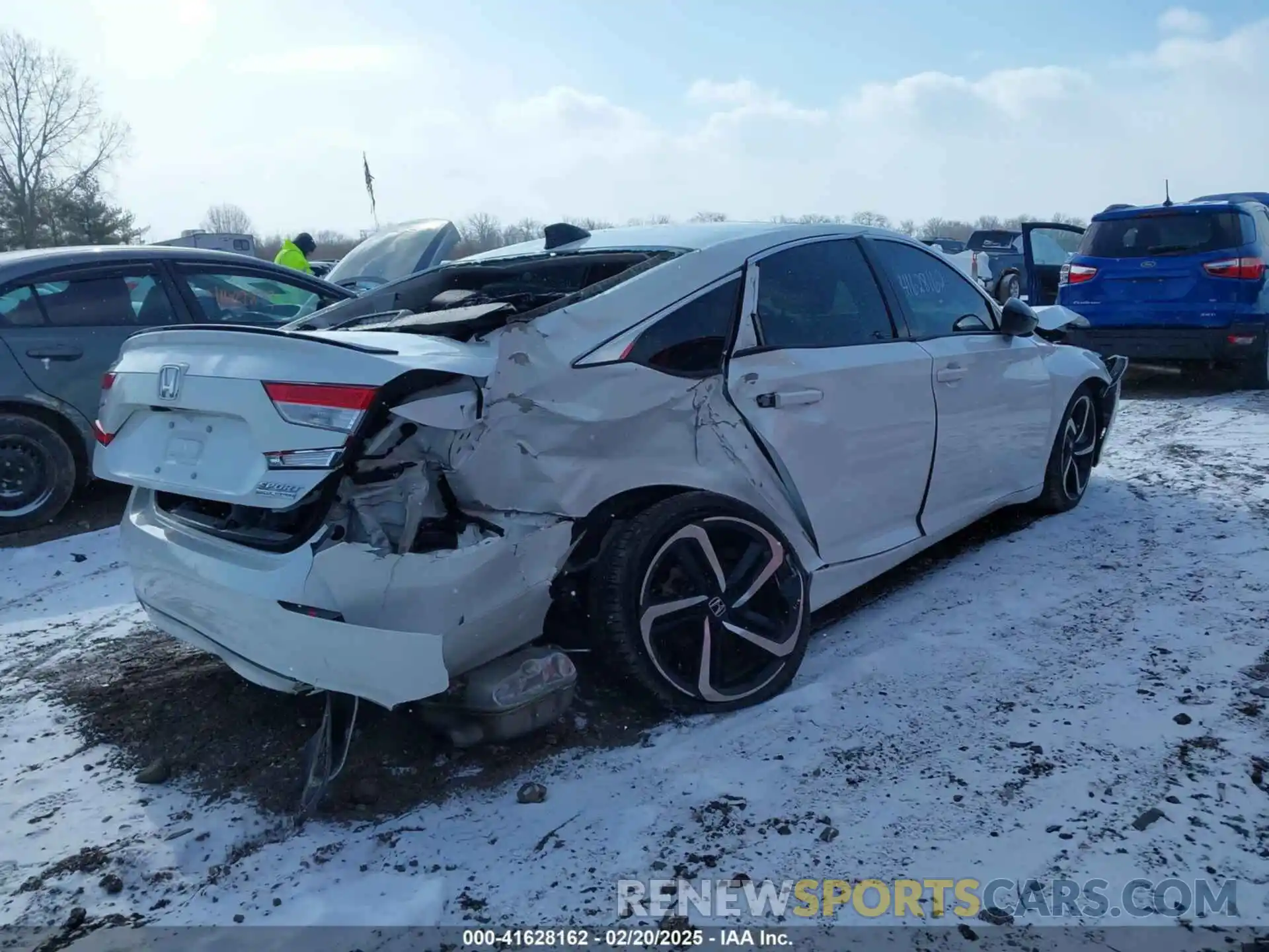 4 Photograph of a damaged car 1HGCV1F40MA063633 HONDA ACCORD 2021