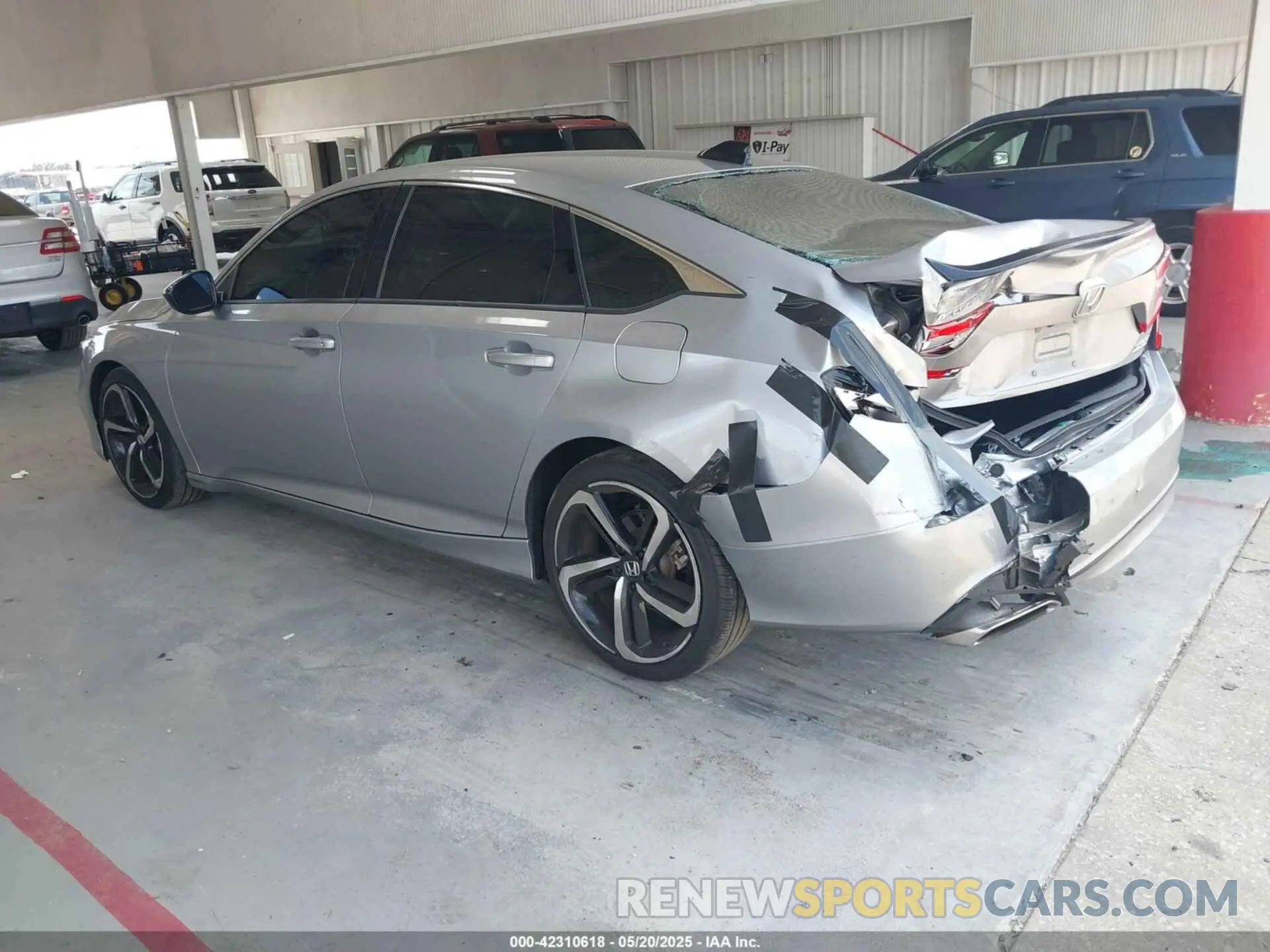 3 Photograph of a damaged car 1HGCV1F40MA068265 HONDA ACCORD 2021