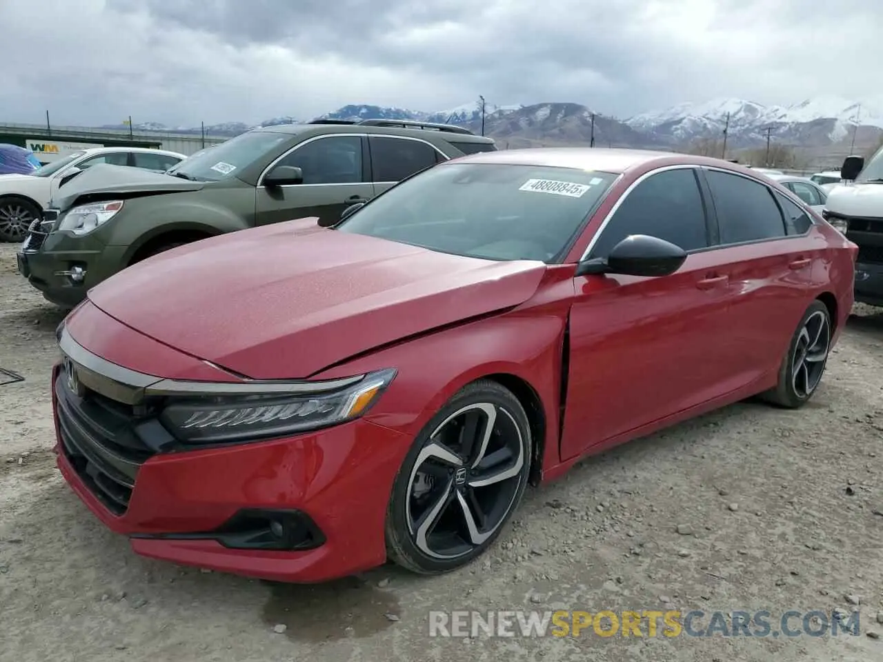 1 Photograph of a damaged car 1HGCV1F40MA119103 HONDA ACCORD 2021