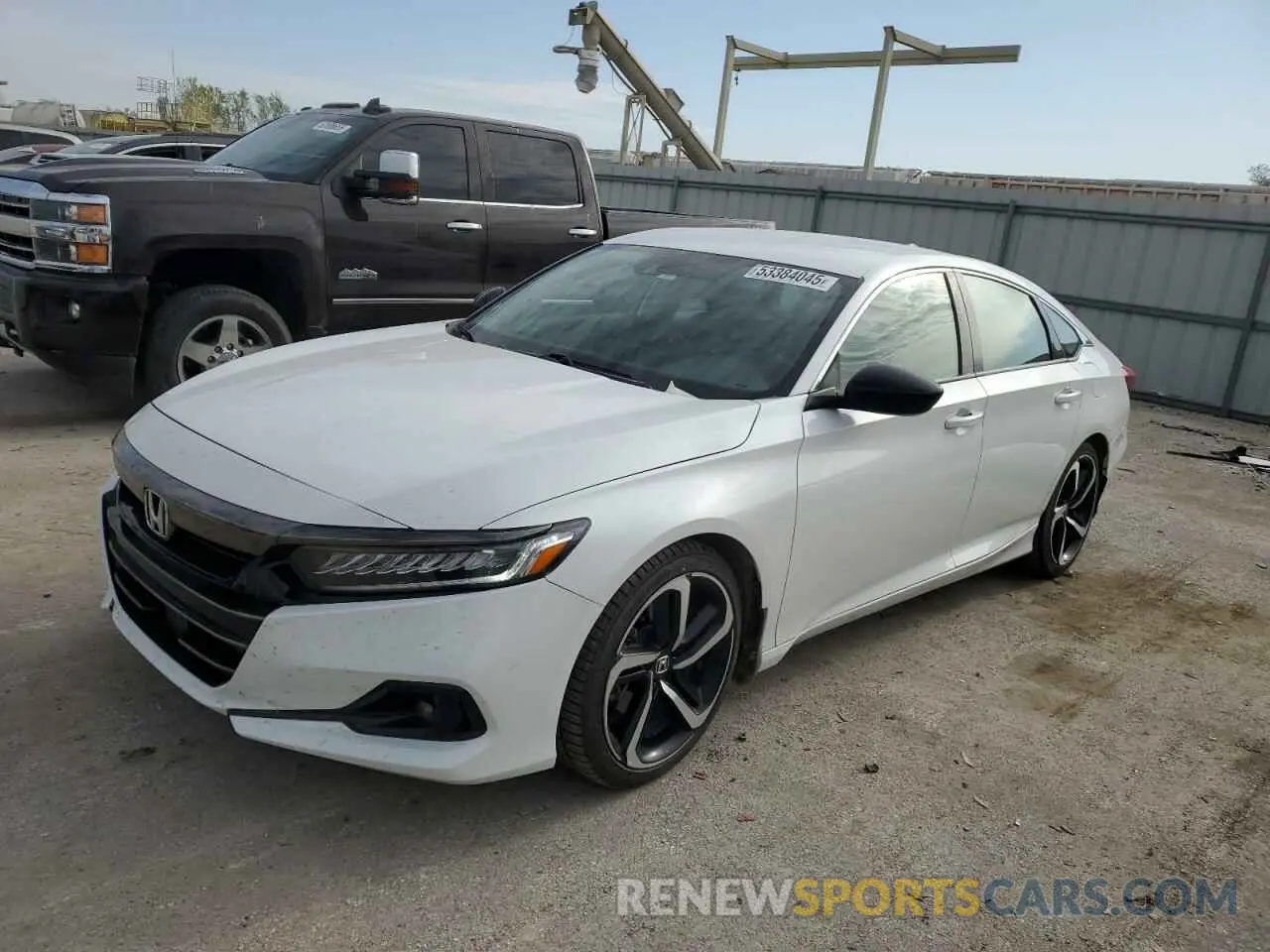 1 Photograph of a damaged car 1HGCV1F41MA000900 HONDA ACCORD 2021