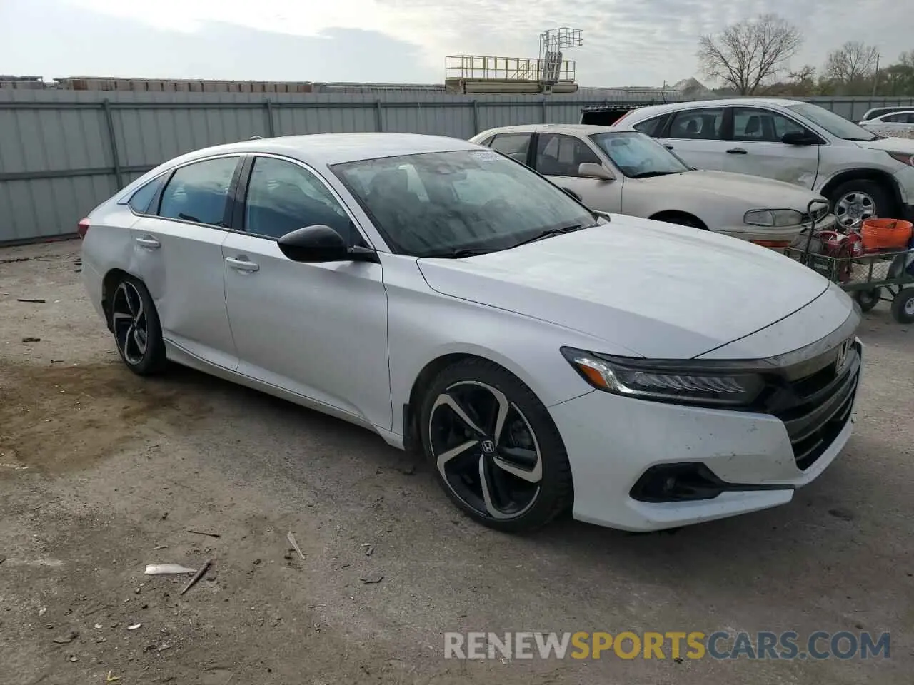 4 Photograph of a damaged car 1HGCV1F41MA000900 HONDA ACCORD 2021