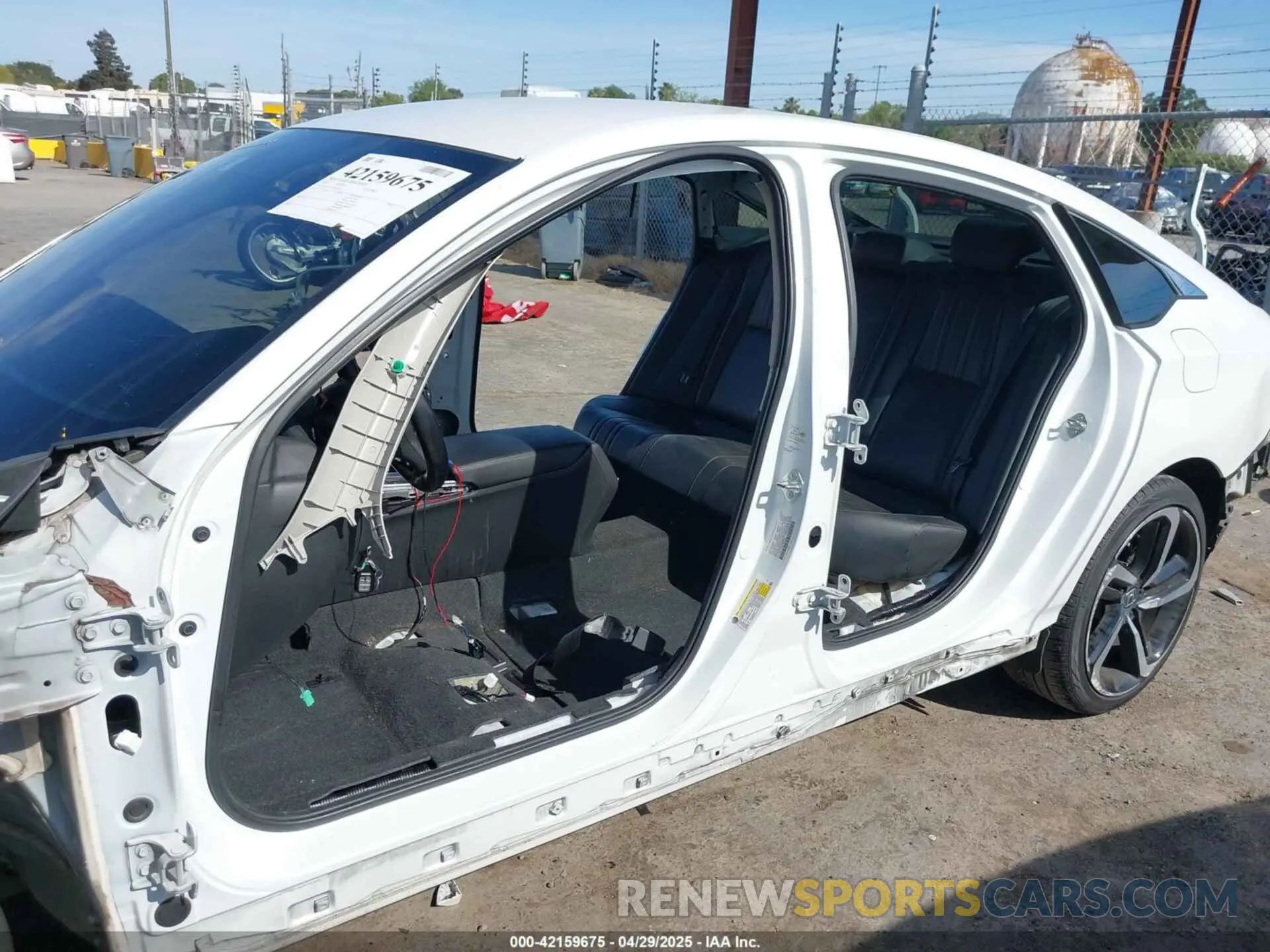 15 Photograph of a damaged car 1HGCV1F41MA009581 HONDA ACCORD 2021