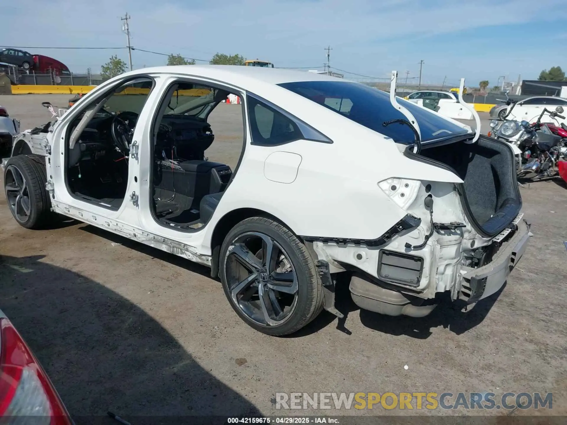 3 Photograph of a damaged car 1HGCV1F41MA009581 HONDA ACCORD 2021
