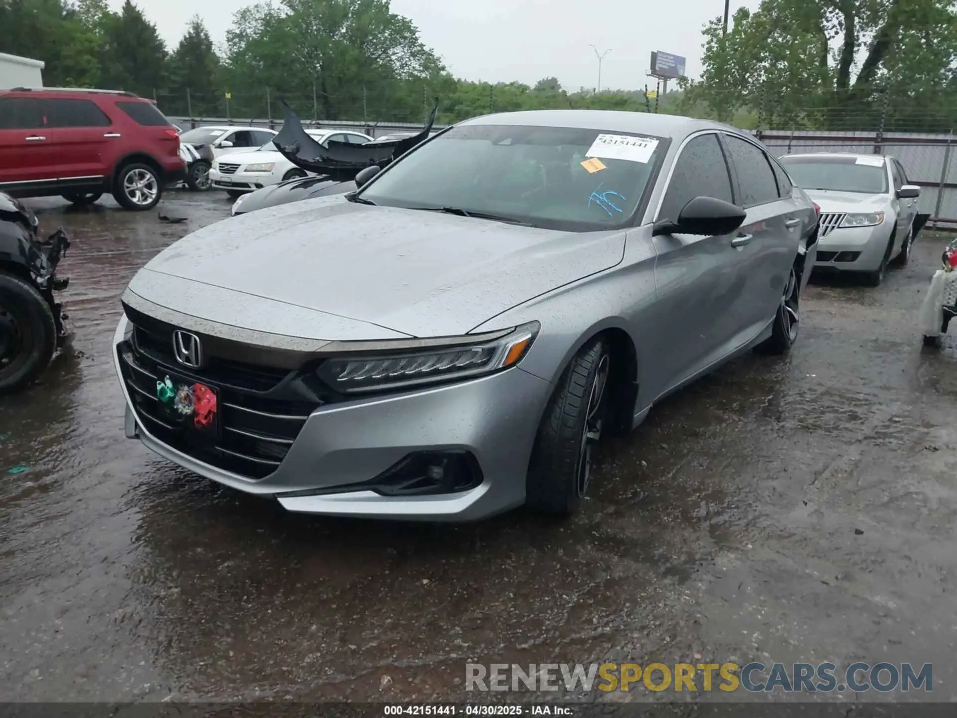 2 Photograph of a damaged car 1HGCV1F41MA012268 HONDA ACCORD 2021