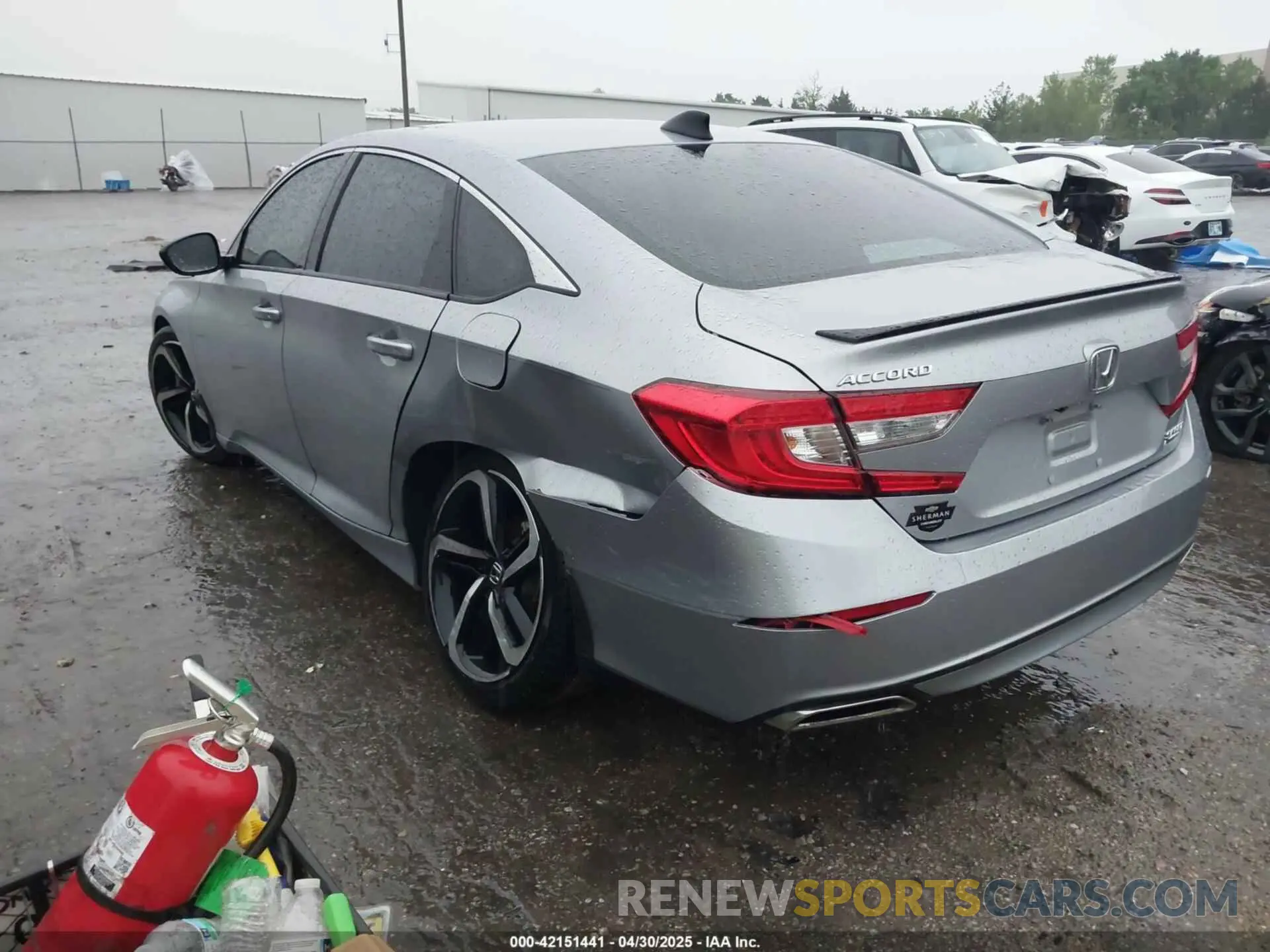 3 Photograph of a damaged car 1HGCV1F41MA012268 HONDA ACCORD 2021