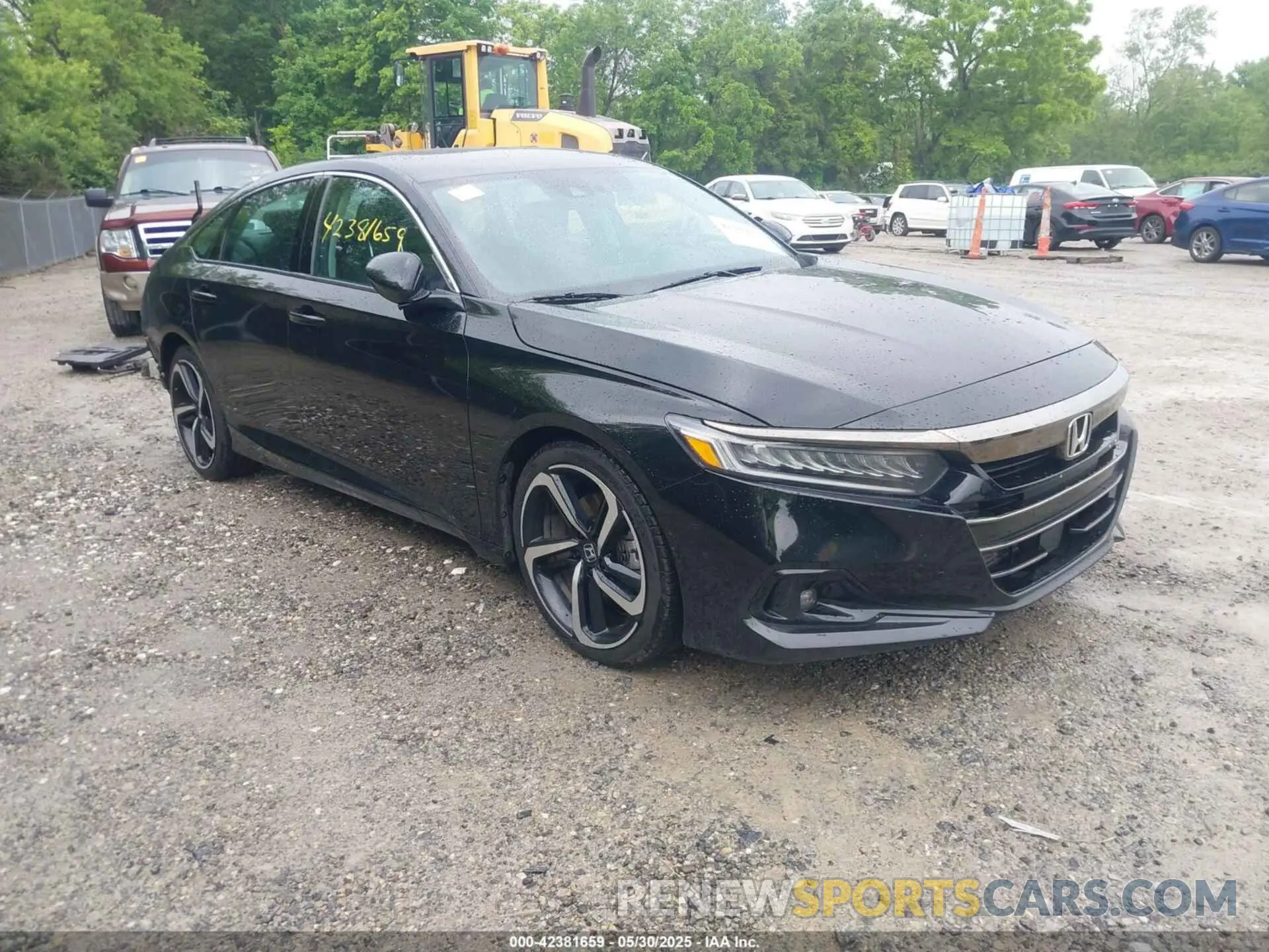 1 Photograph of a damaged car 1HGCV1F41MA024484 HONDA ACCORD 2021