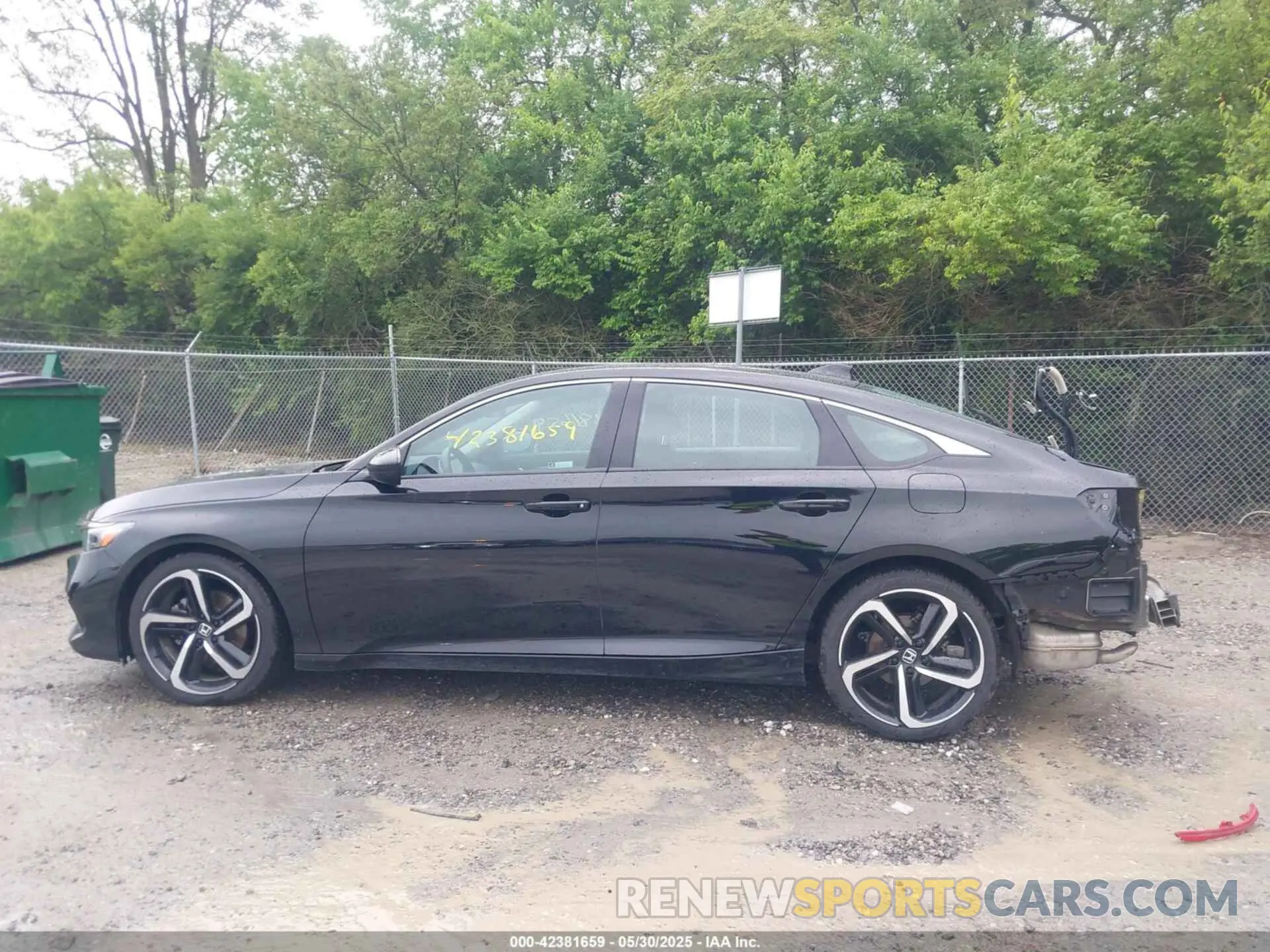 15 Photograph of a damaged car 1HGCV1F41MA024484 HONDA ACCORD 2021