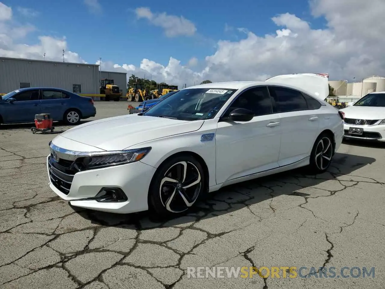 1 Photograph of a damaged car 1HGCV1F41MA025263 HONDA ACCORD 2021