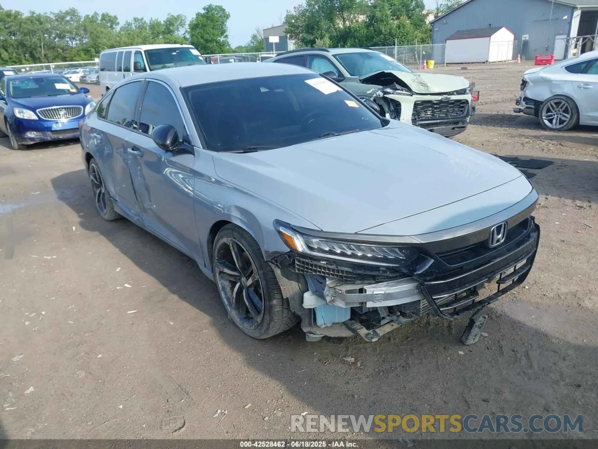 1 Photograph of a damaged car 1HGCV1F41MA027983 HONDA ACCORD 2021