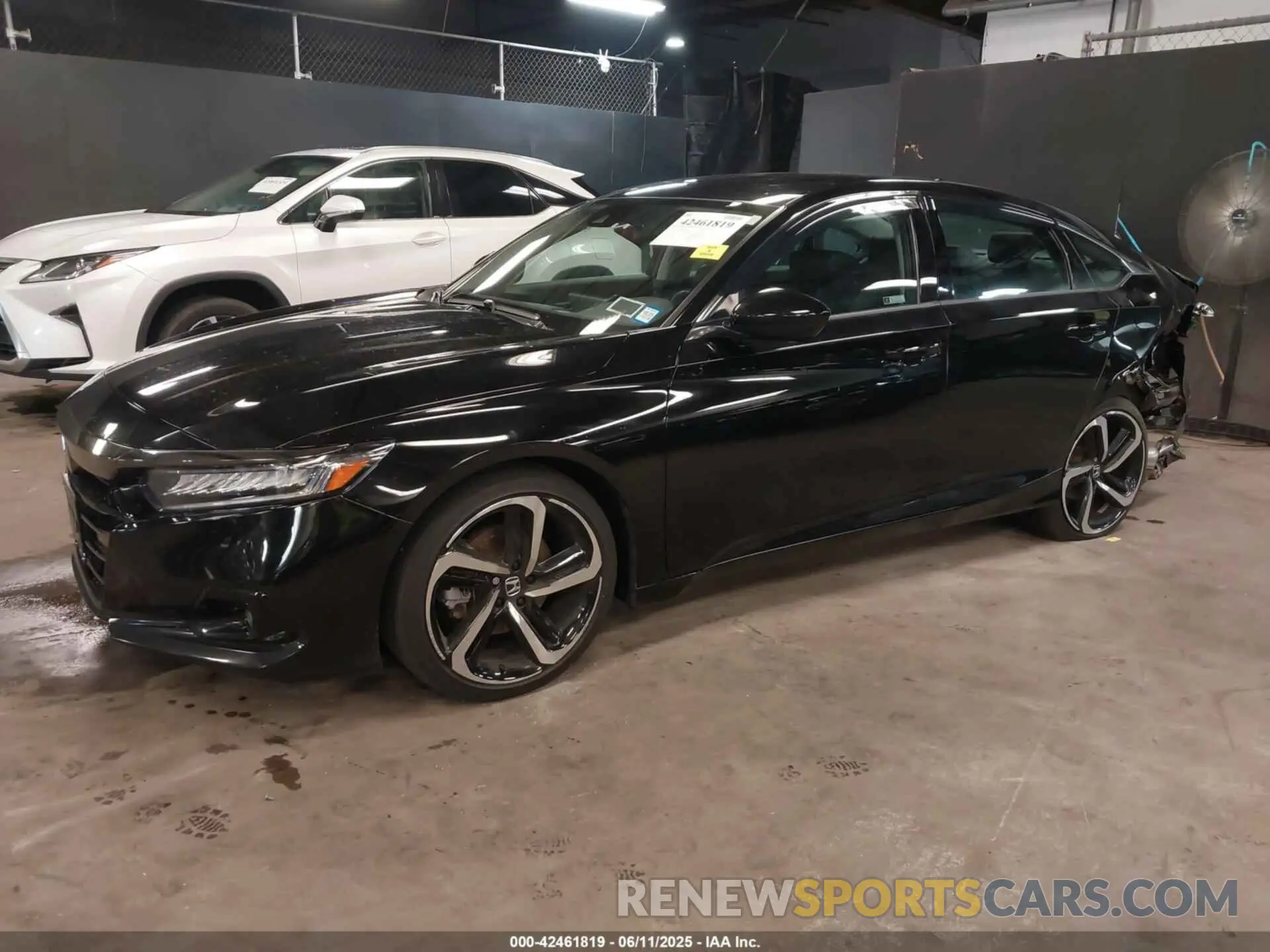 2 Photograph of a damaged car 1HGCV1F41MA050180 HONDA ACCORD 2021