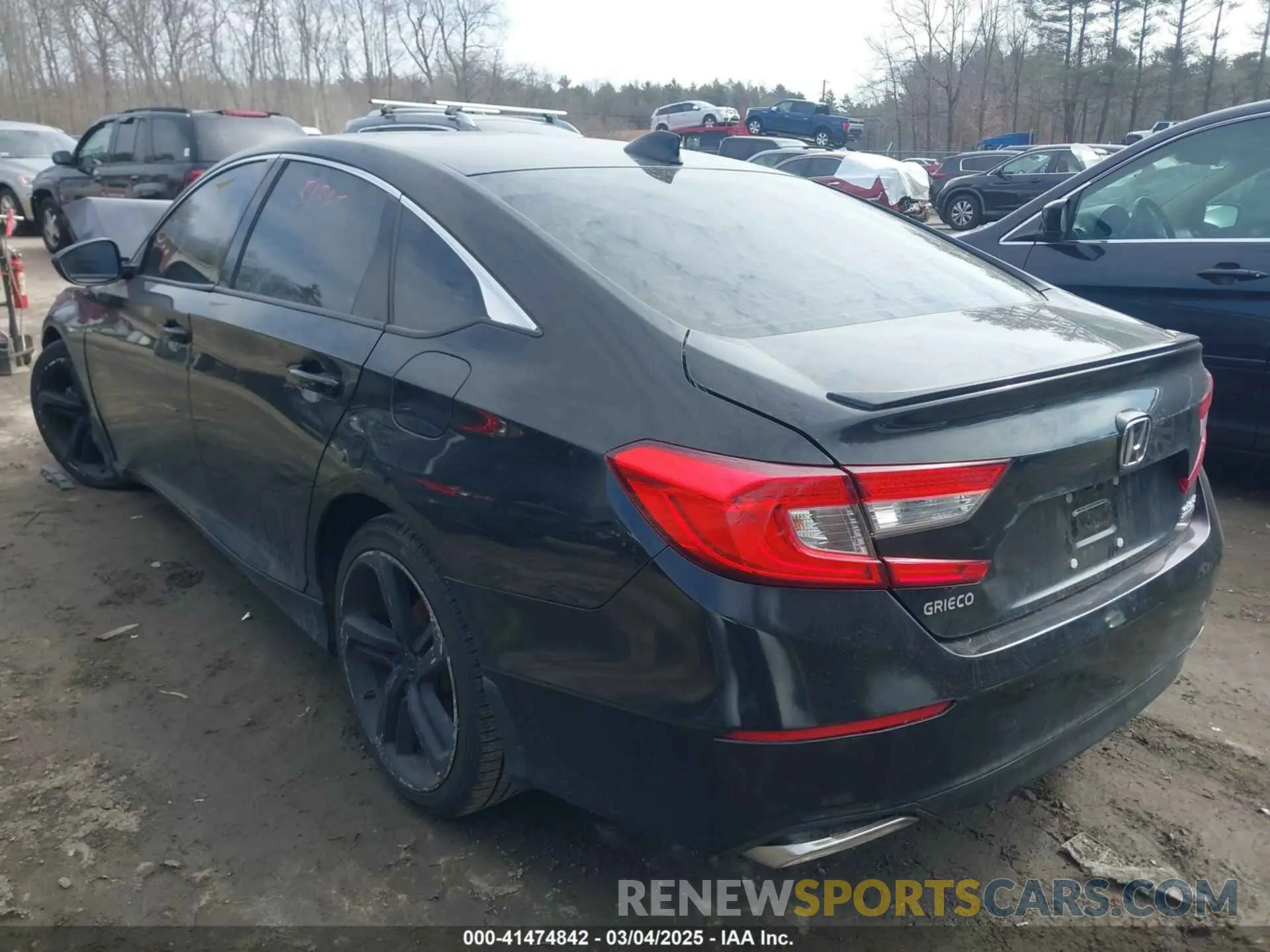 3 Photograph of a damaged car 1HGCV1F41MA063754 HONDA ACCORD 2021