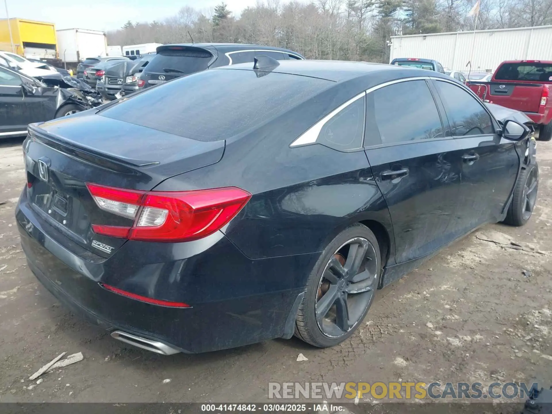 4 Photograph of a damaged car 1HGCV1F41MA063754 HONDA ACCORD 2021