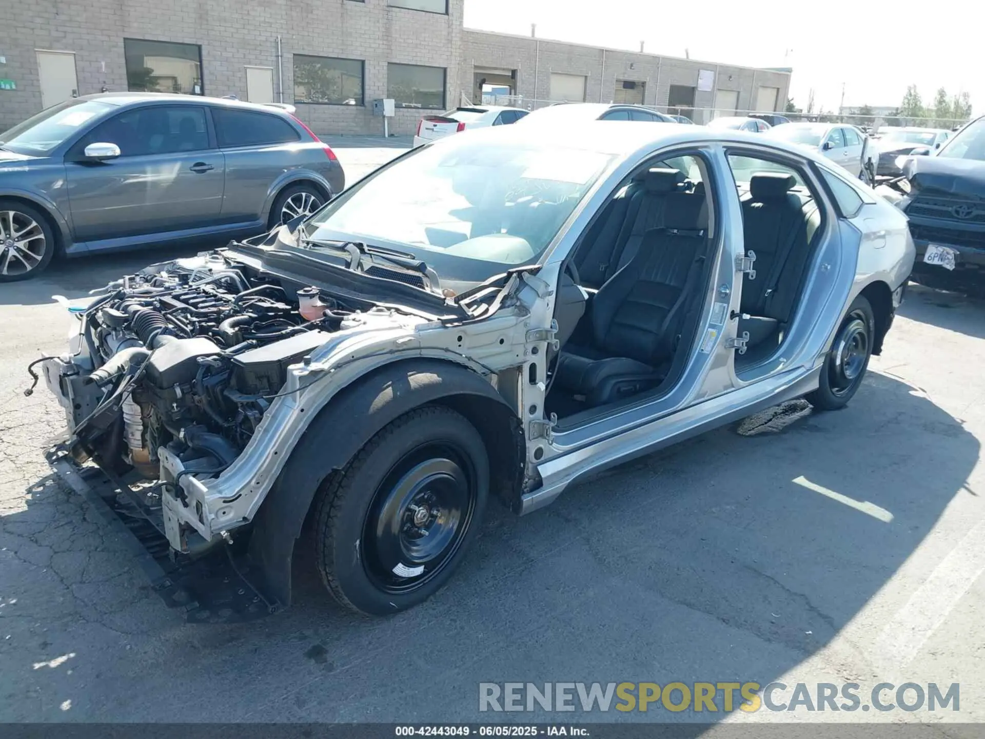 2 Photograph of a damaged car 1HGCV1F41MA091702 HONDA ACCORD 2021