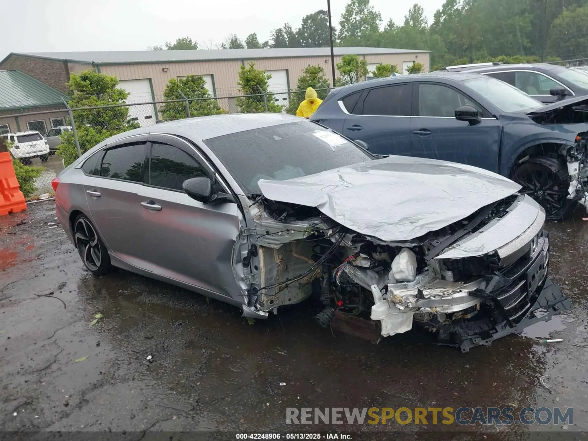 6 Photograph of a damaged car 1HGCV1F41MA095331 HONDA ACCORD 2021