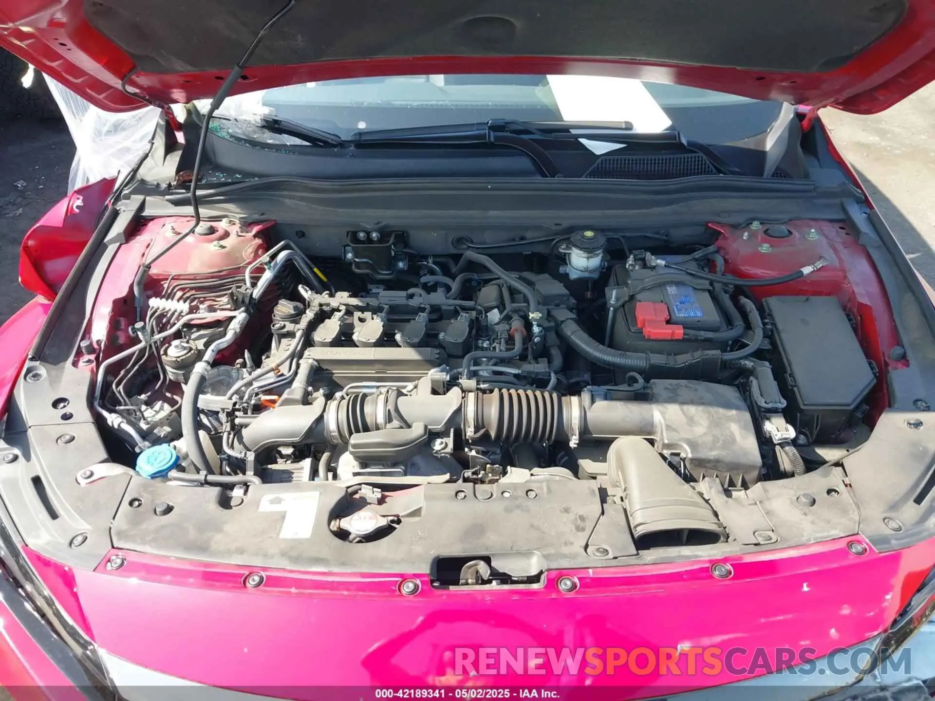 10 Photograph of a damaged car 1HGCV1F41MA115884 HONDA ACCORD 2021