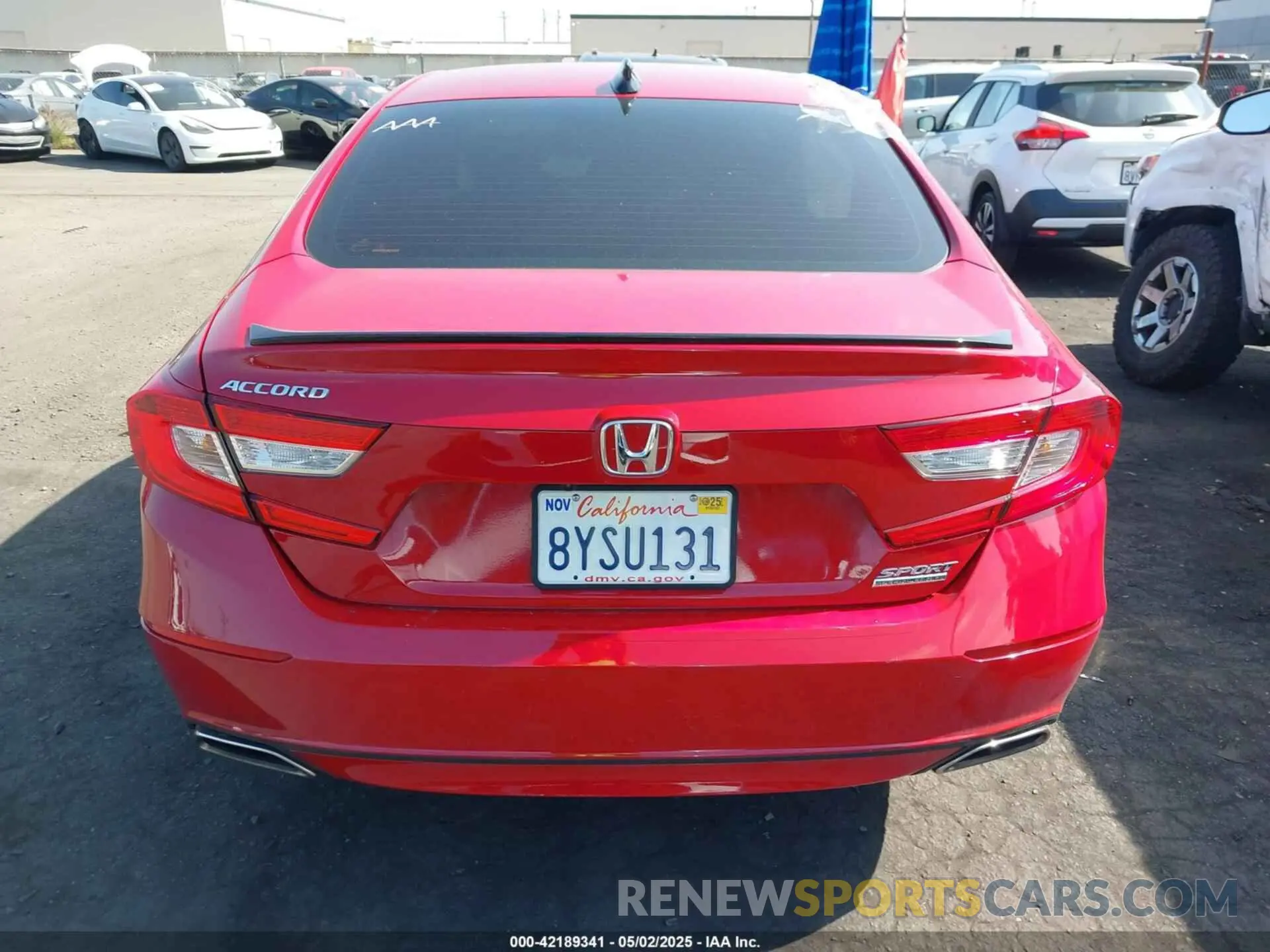 16 Photograph of a damaged car 1HGCV1F41MA115884 HONDA ACCORD 2021
