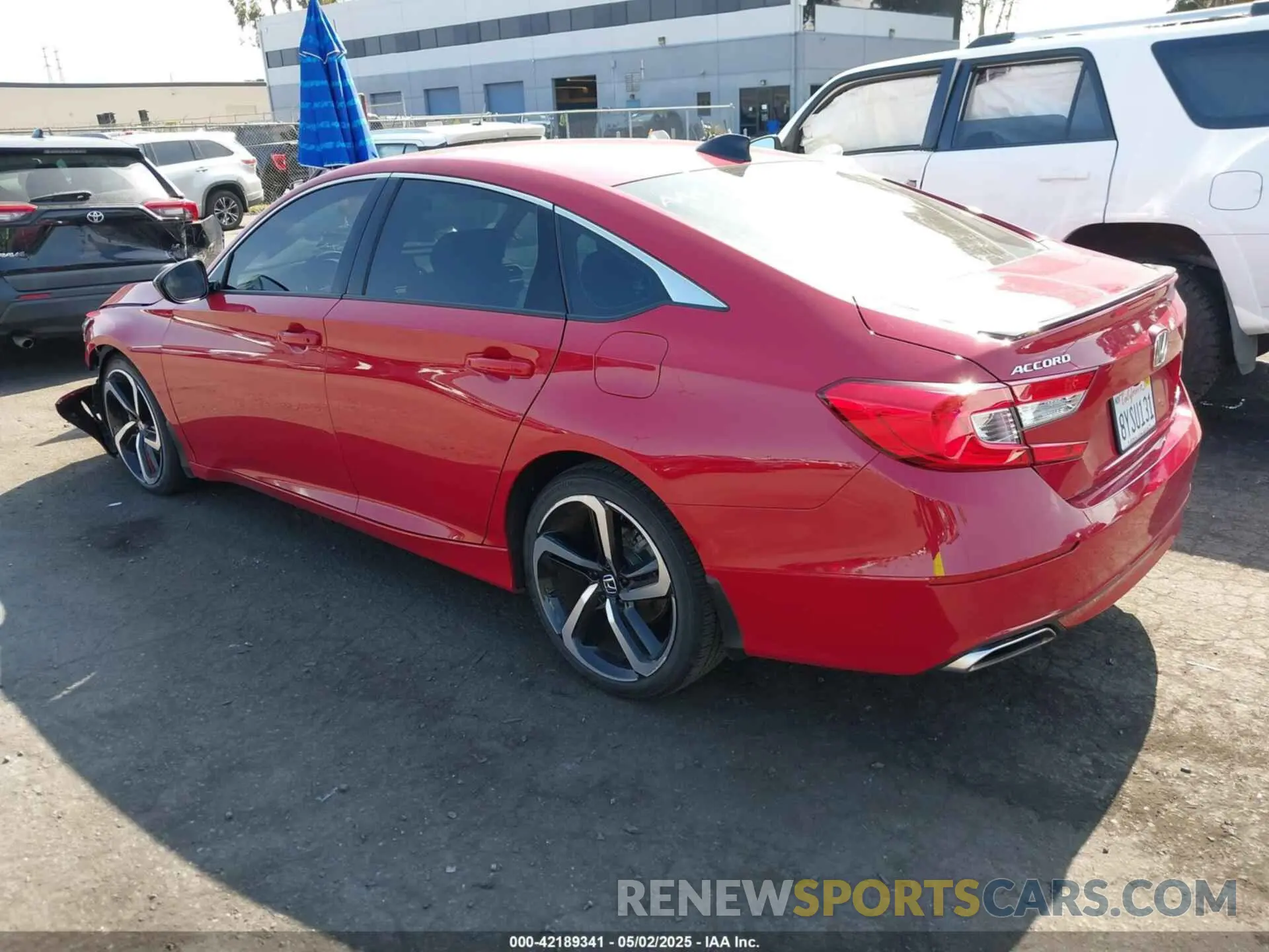 3 Photograph of a damaged car 1HGCV1F41MA115884 HONDA ACCORD 2021