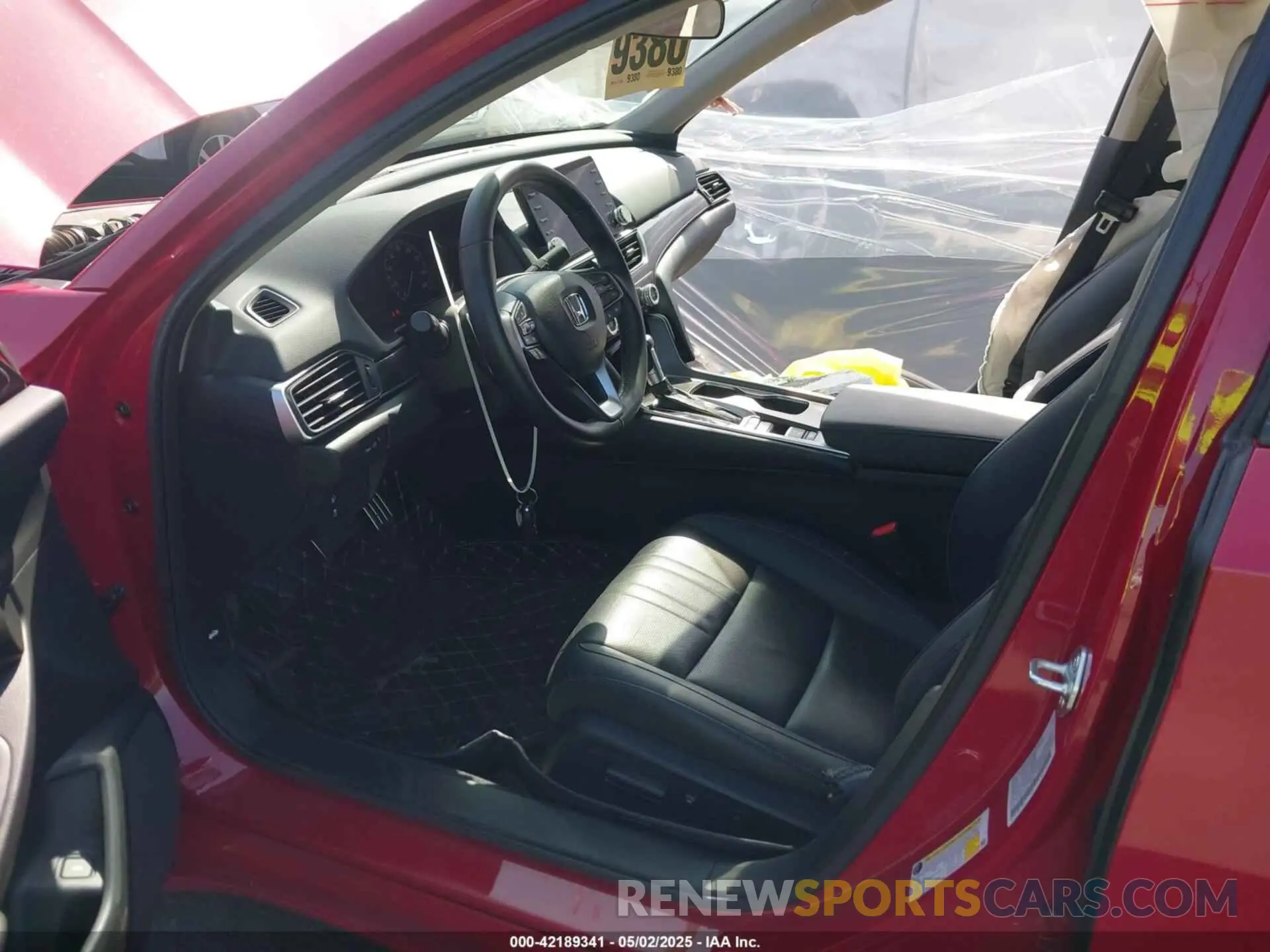 5 Photograph of a damaged car 1HGCV1F41MA115884 HONDA ACCORD 2021