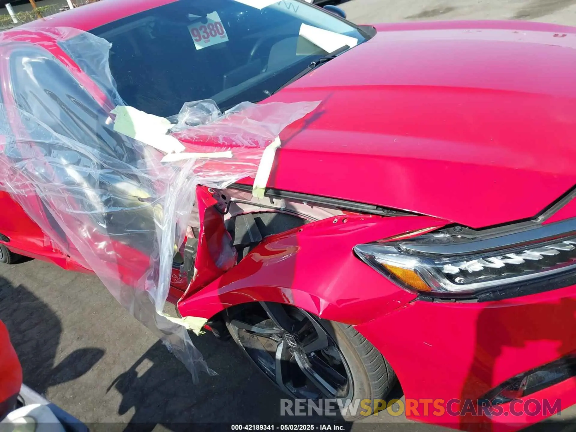 6 Photograph of a damaged car 1HGCV1F41MA115884 HONDA ACCORD 2021
