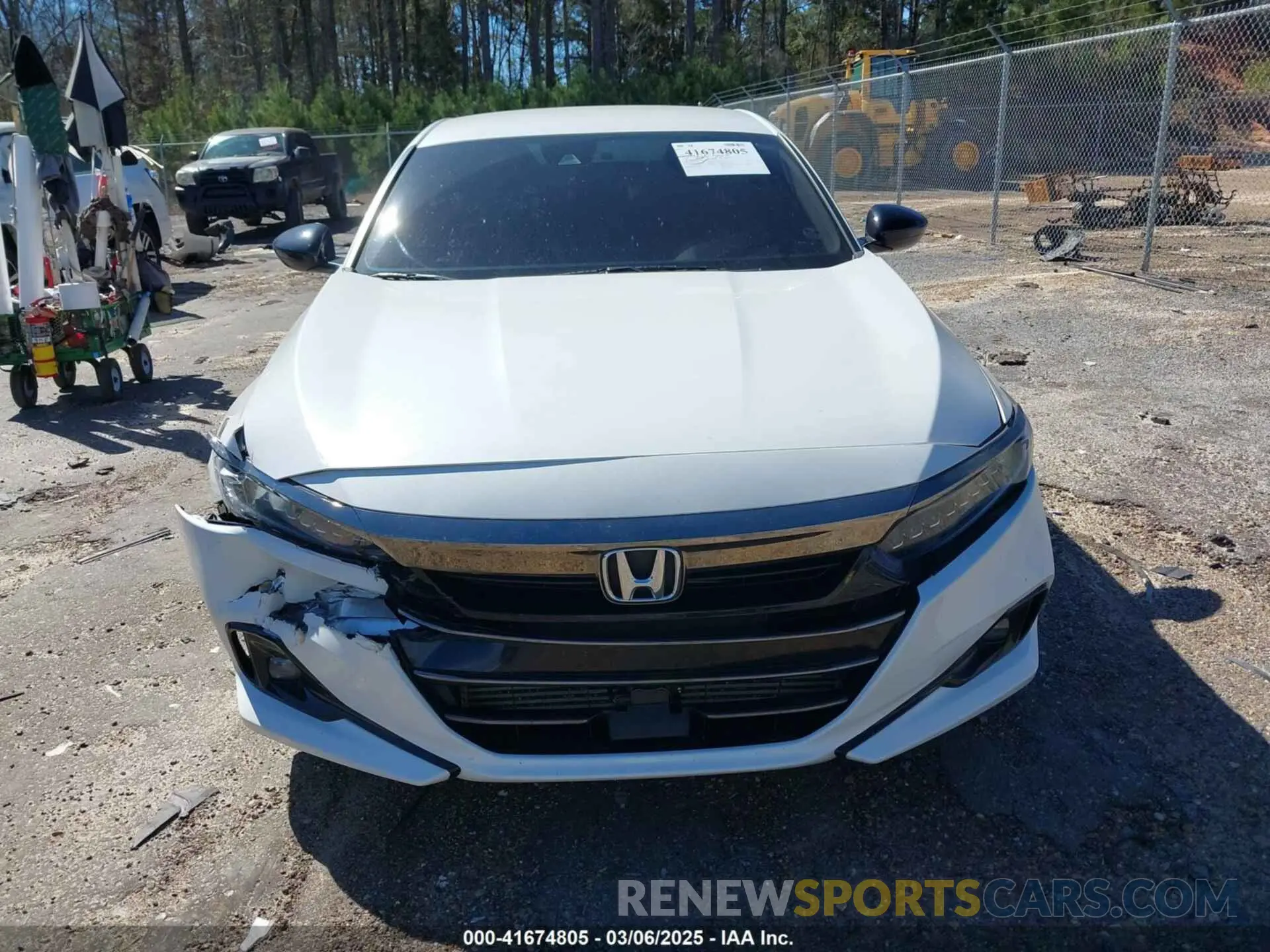 12 Photograph of a damaged car 1HGCV1F42MA025255 HONDA ACCORD 2021