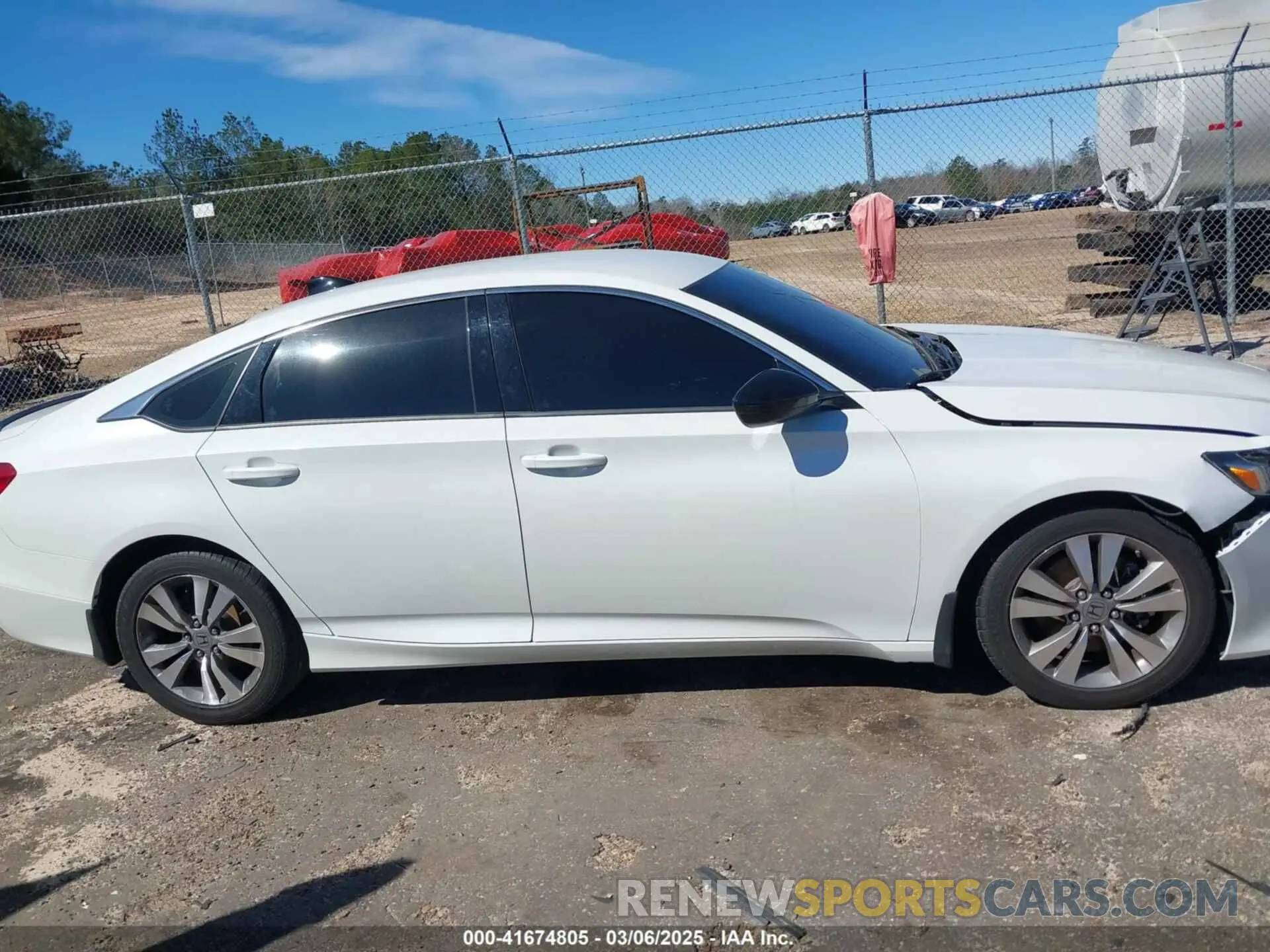 13 Photograph of a damaged car 1HGCV1F42MA025255 HONDA ACCORD 2021