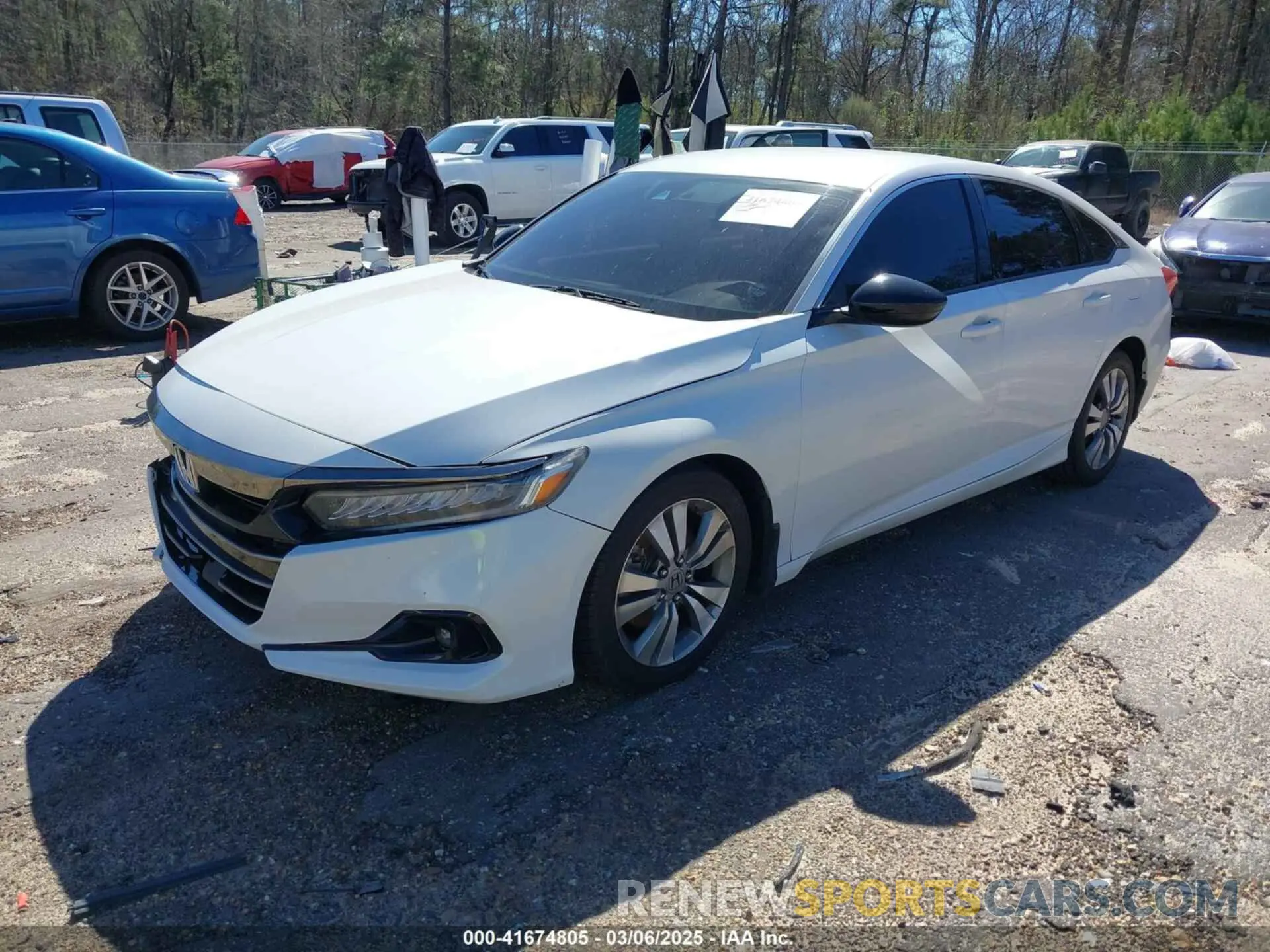 2 Photograph of a damaged car 1HGCV1F42MA025255 HONDA ACCORD 2021