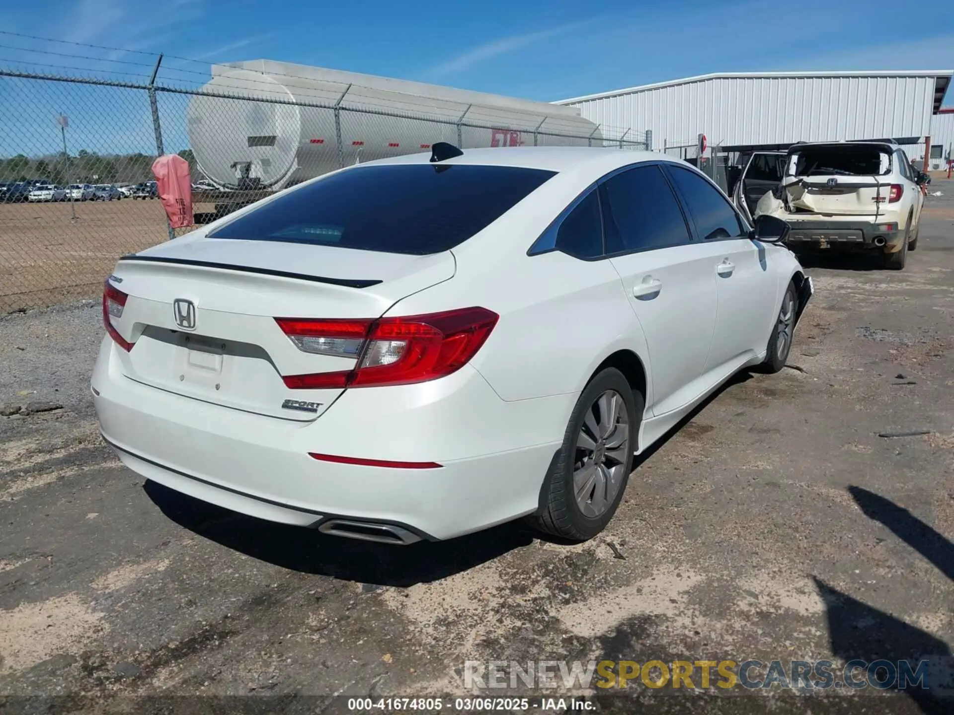 4 Photograph of a damaged car 1HGCV1F42MA025255 HONDA ACCORD 2021