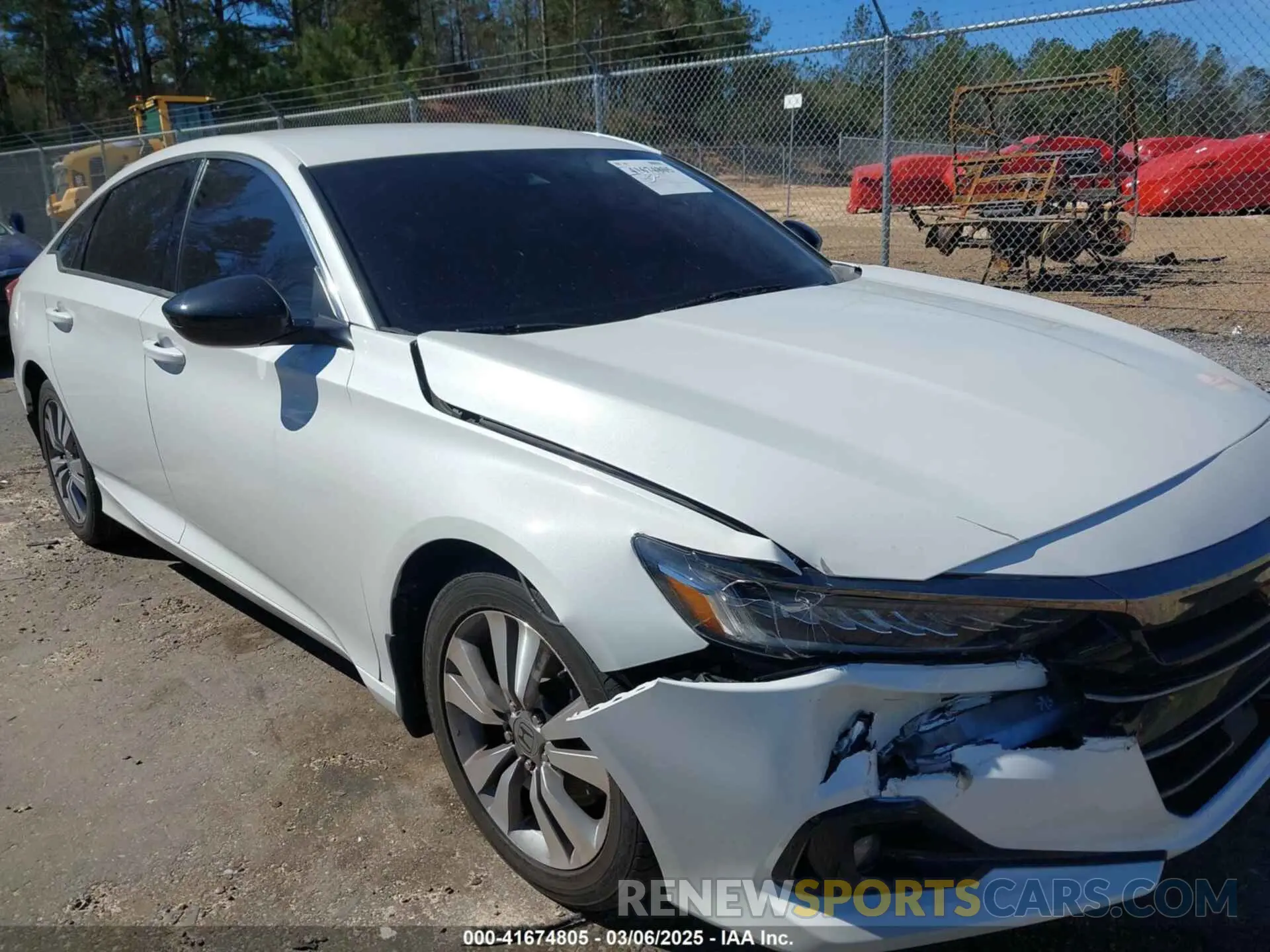6 Photograph of a damaged car 1HGCV1F42MA025255 HONDA ACCORD 2021