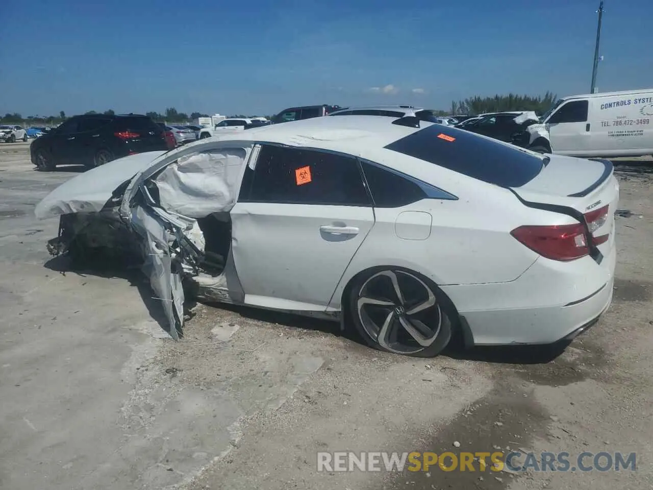 2 Photograph of a damaged car 1HGCV1F42MA034490 HONDA ACCORD 2021