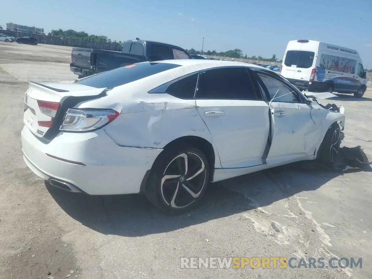 3 Photograph of a damaged car 1HGCV1F42MA034490 HONDA ACCORD 2021