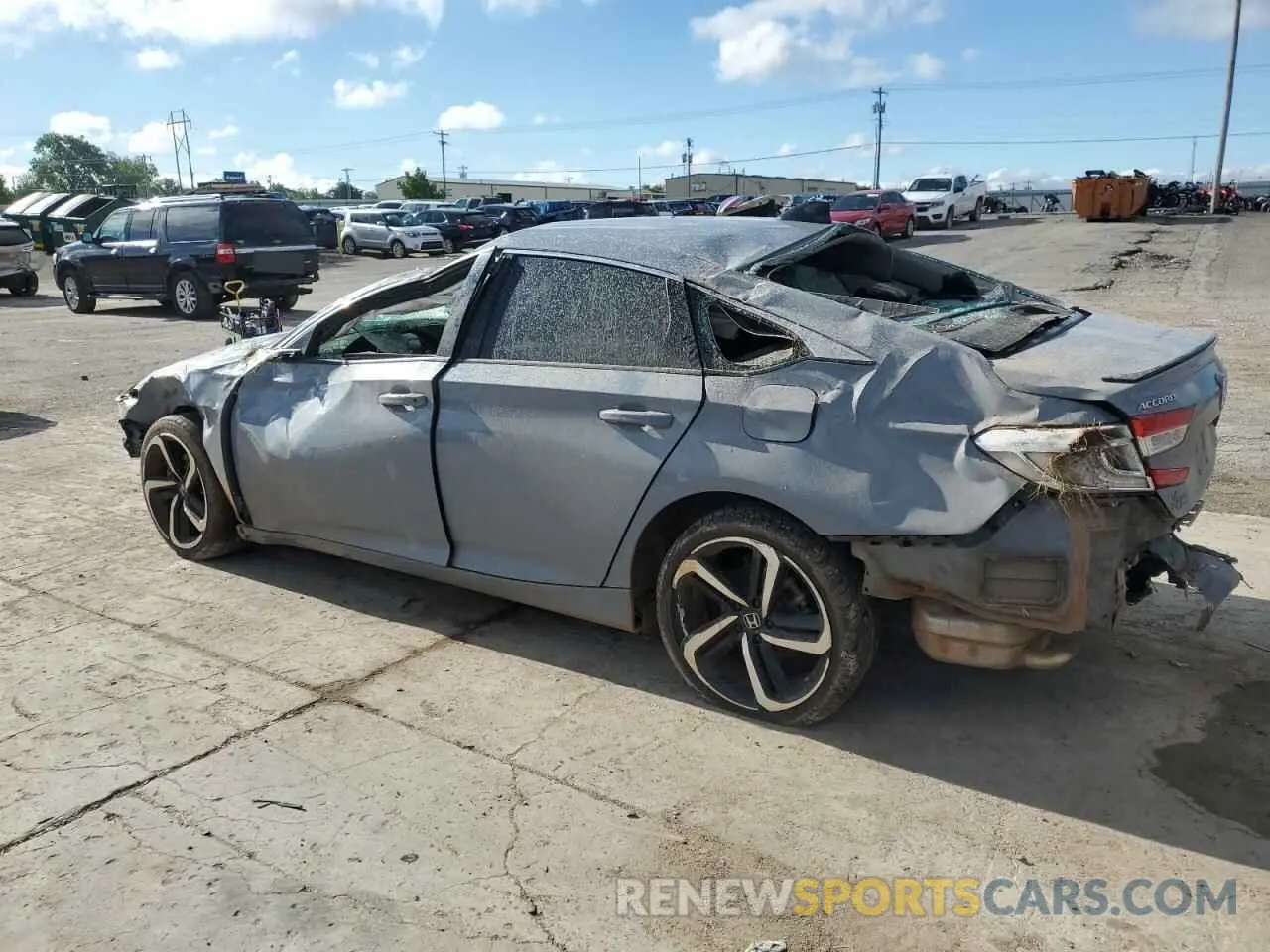 2 Photograph of a damaged car 1HGCV1F42MA042105 HONDA ACCORD 2021