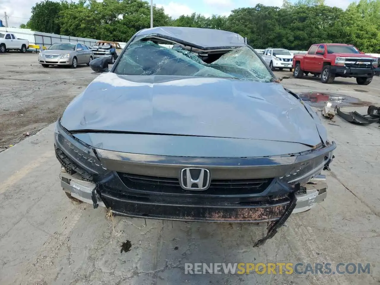 5 Photograph of a damaged car 1HGCV1F42MA042105 HONDA ACCORD 2021