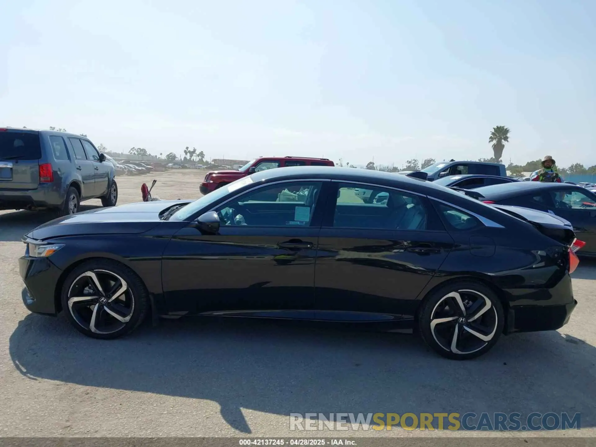 14 Photograph of a damaged car 1HGCV1F42MA043156 HONDA ACCORD 2021