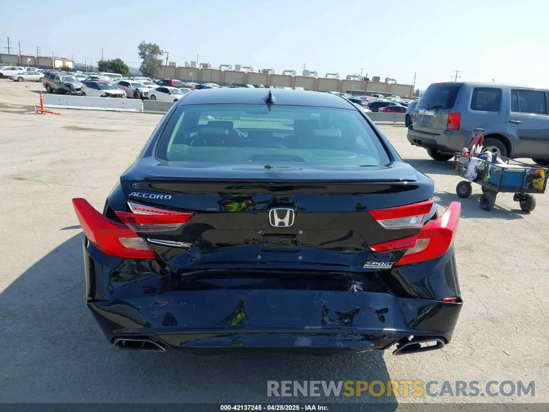 16 Photograph of a damaged car 1HGCV1F42MA043156 HONDA ACCORD 2021
