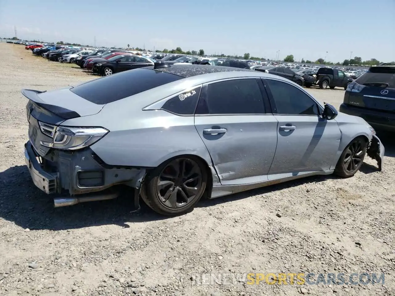 3 Photograph of a damaged car 1HGCV1F42MA048101 HONDA ACCORD 2021
