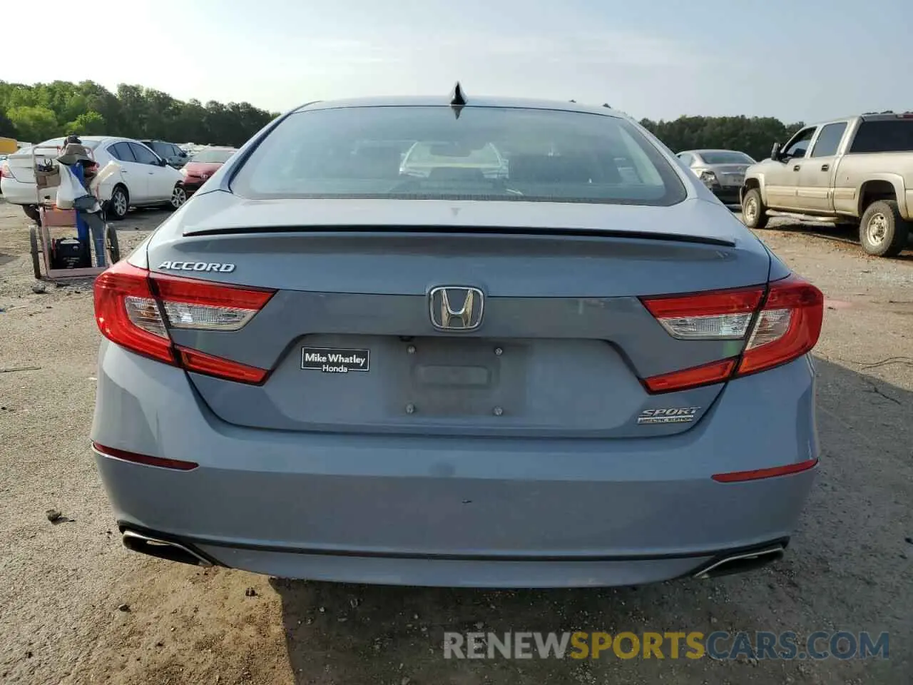 6 Photograph of a damaged car 1HGCV1F42MA084435 HONDA ACCORD 2021