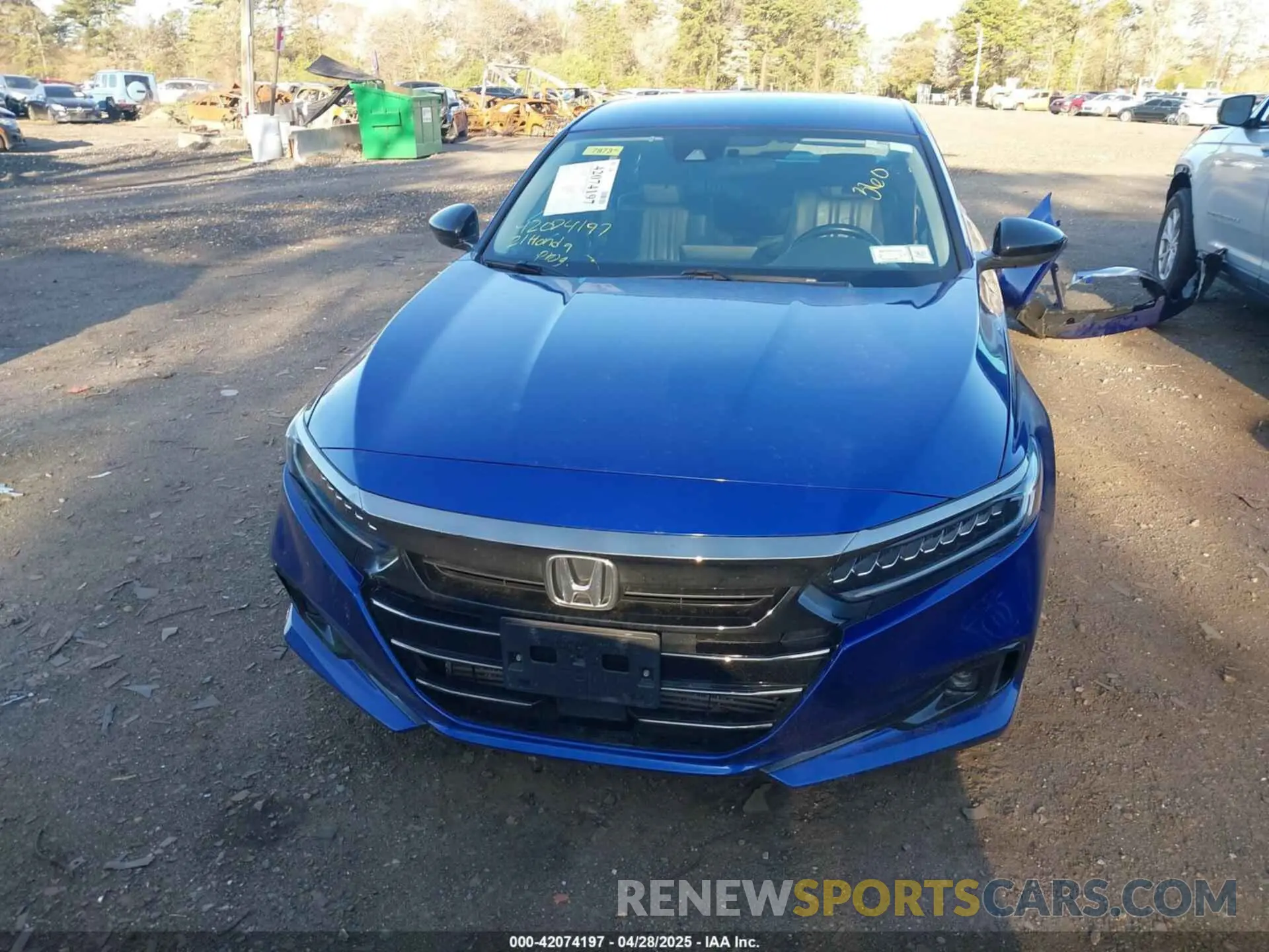12 Photograph of a damaged car 1HGCV1F42MA112251 HONDA ACCORD 2021