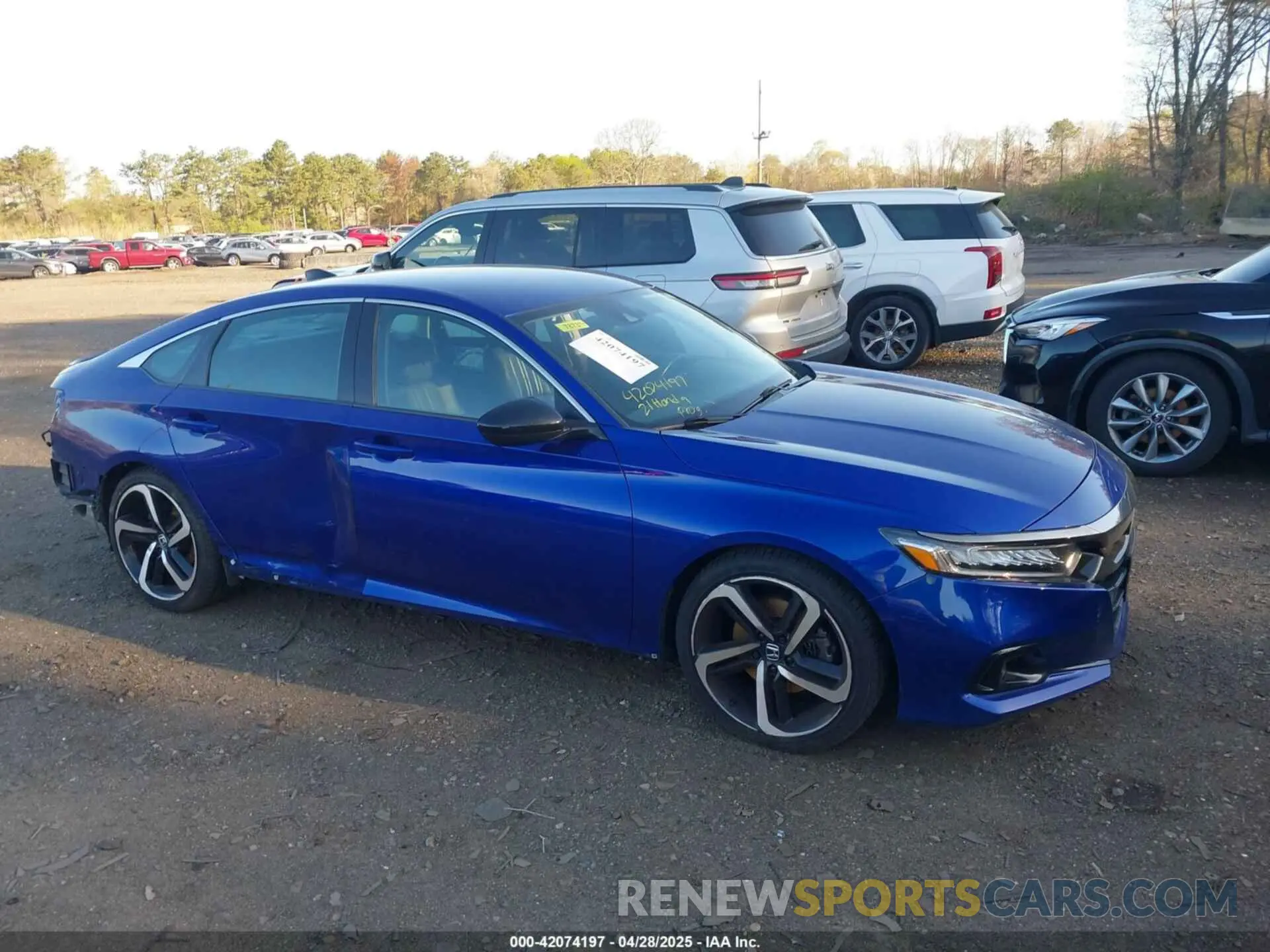 13 Photograph of a damaged car 1HGCV1F42MA112251 HONDA ACCORD 2021