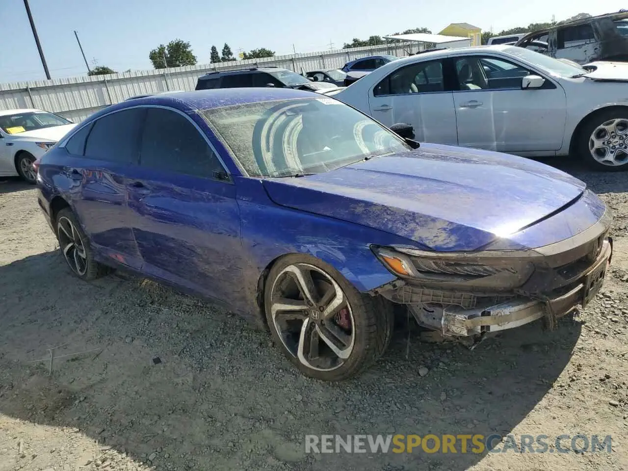 4 Photograph of a damaged car 1HGCV1F43MA004608 HONDA ACCORD 2021