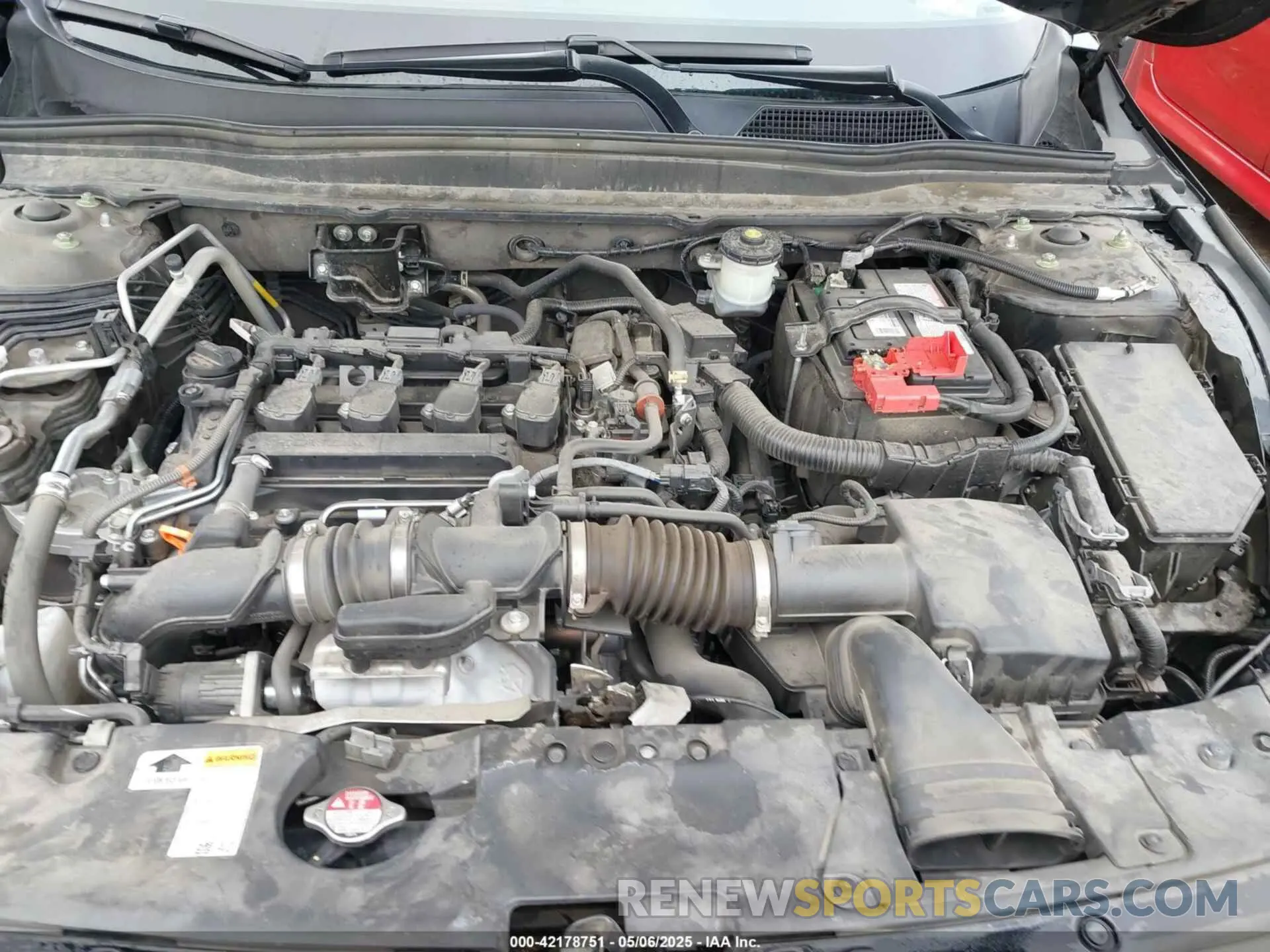 10 Photograph of a damaged car 1HGCV1F43MA008464 HONDA ACCORD 2021