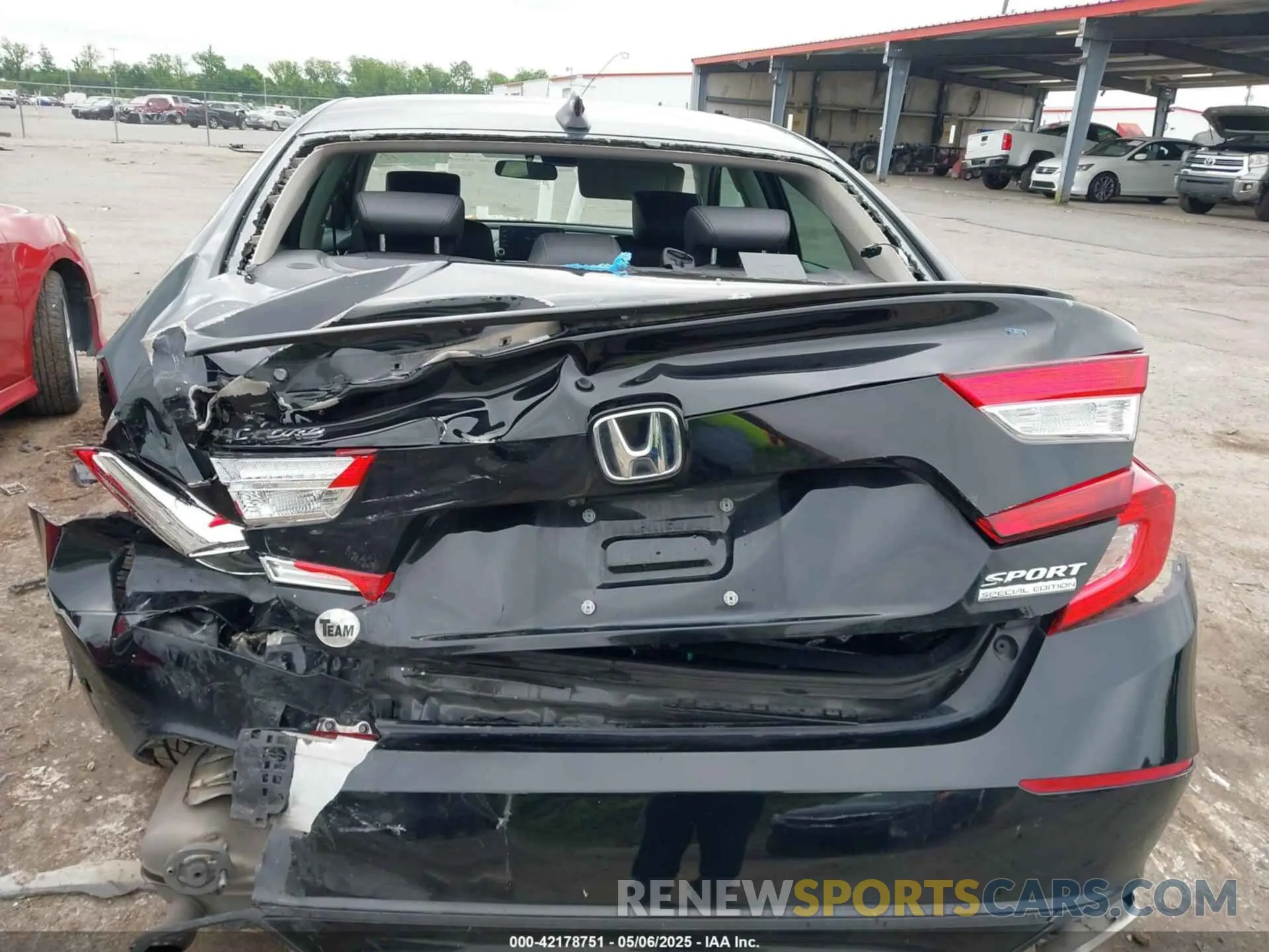 16 Photograph of a damaged car 1HGCV1F43MA008464 HONDA ACCORD 2021