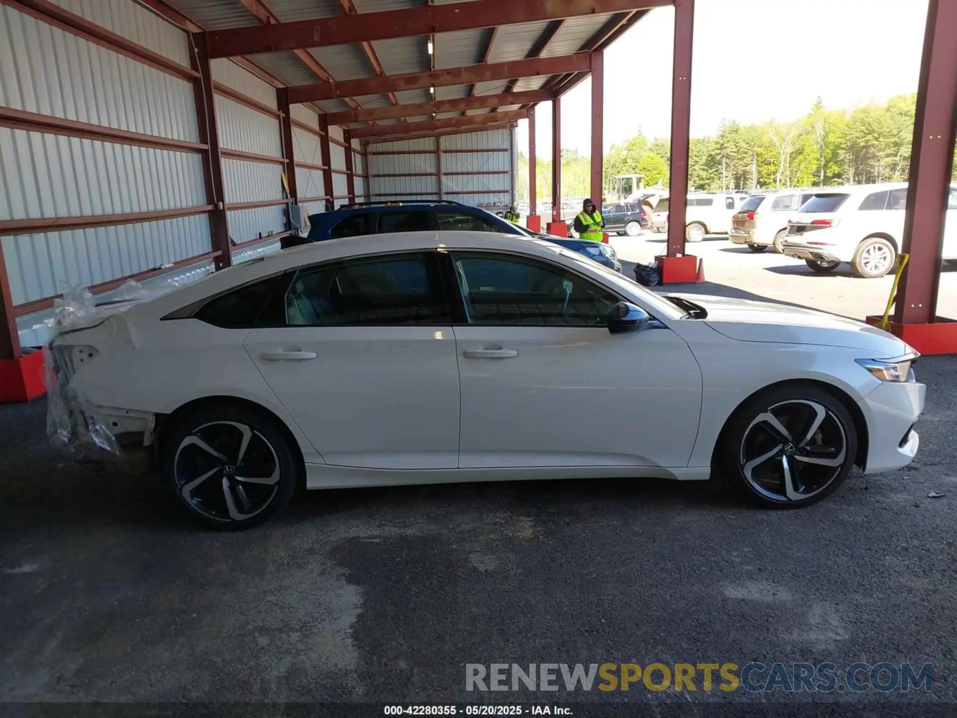 13 Photograph of a damaged car 1HGCV1F43MA011851 HONDA ACCORD 2021