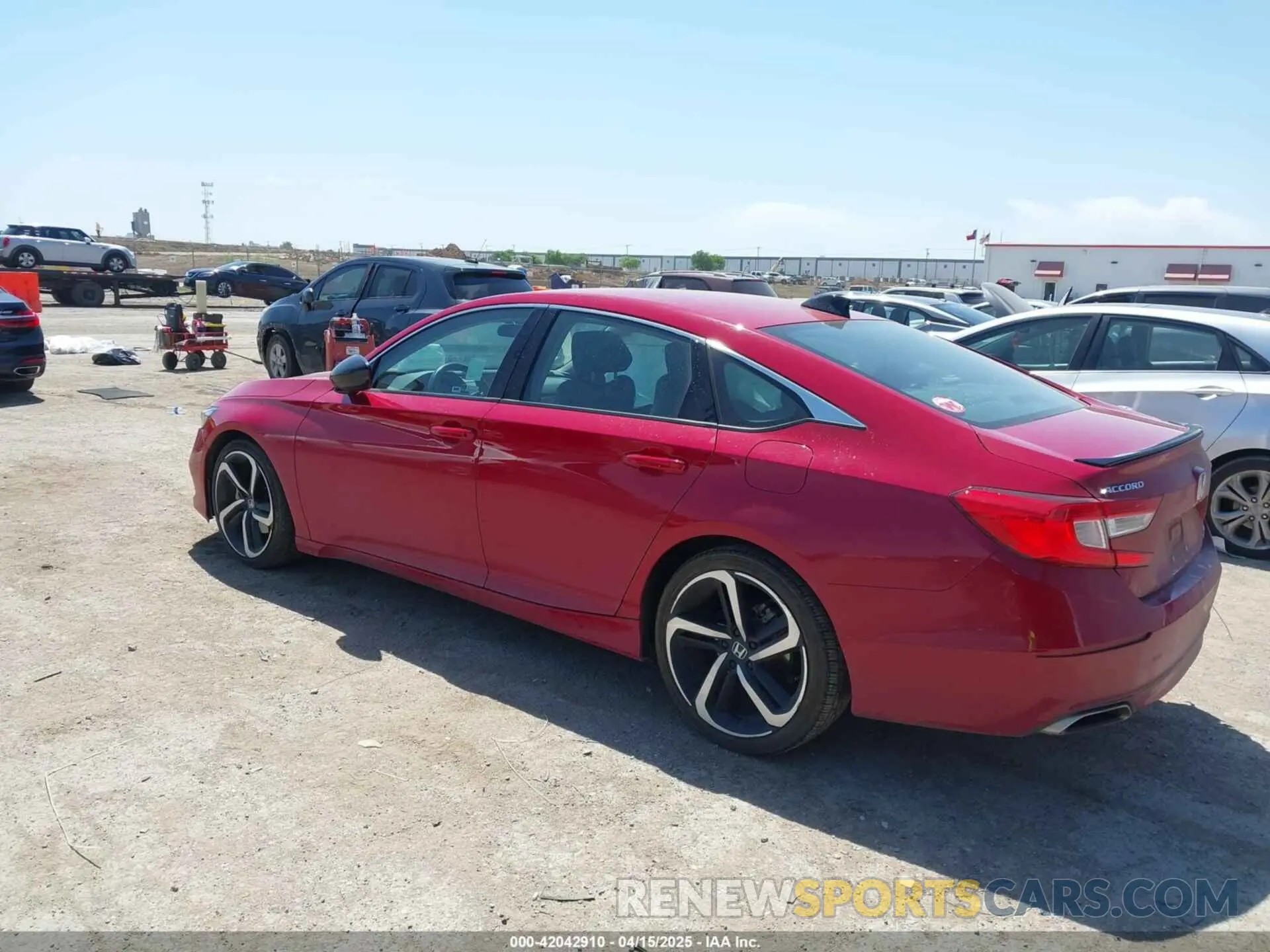 3 Photograph of a damaged car 1HGCV1F43MA027547 HONDA ACCORD 2021