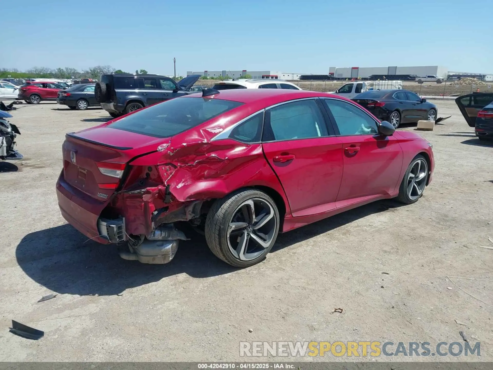 4 Photograph of a damaged car 1HGCV1F43MA027547 HONDA ACCORD 2021