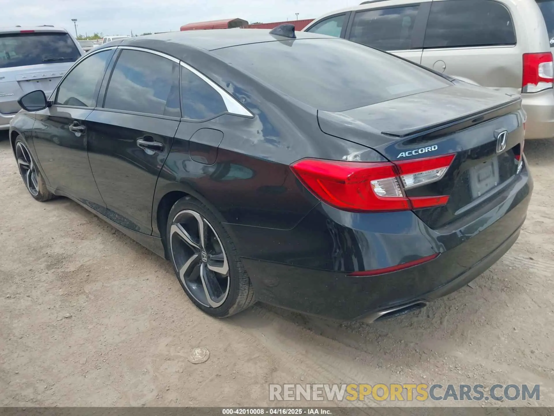 3 Photograph of a damaged car 1HGCV1F43MA043652 HONDA ACCORD 2021