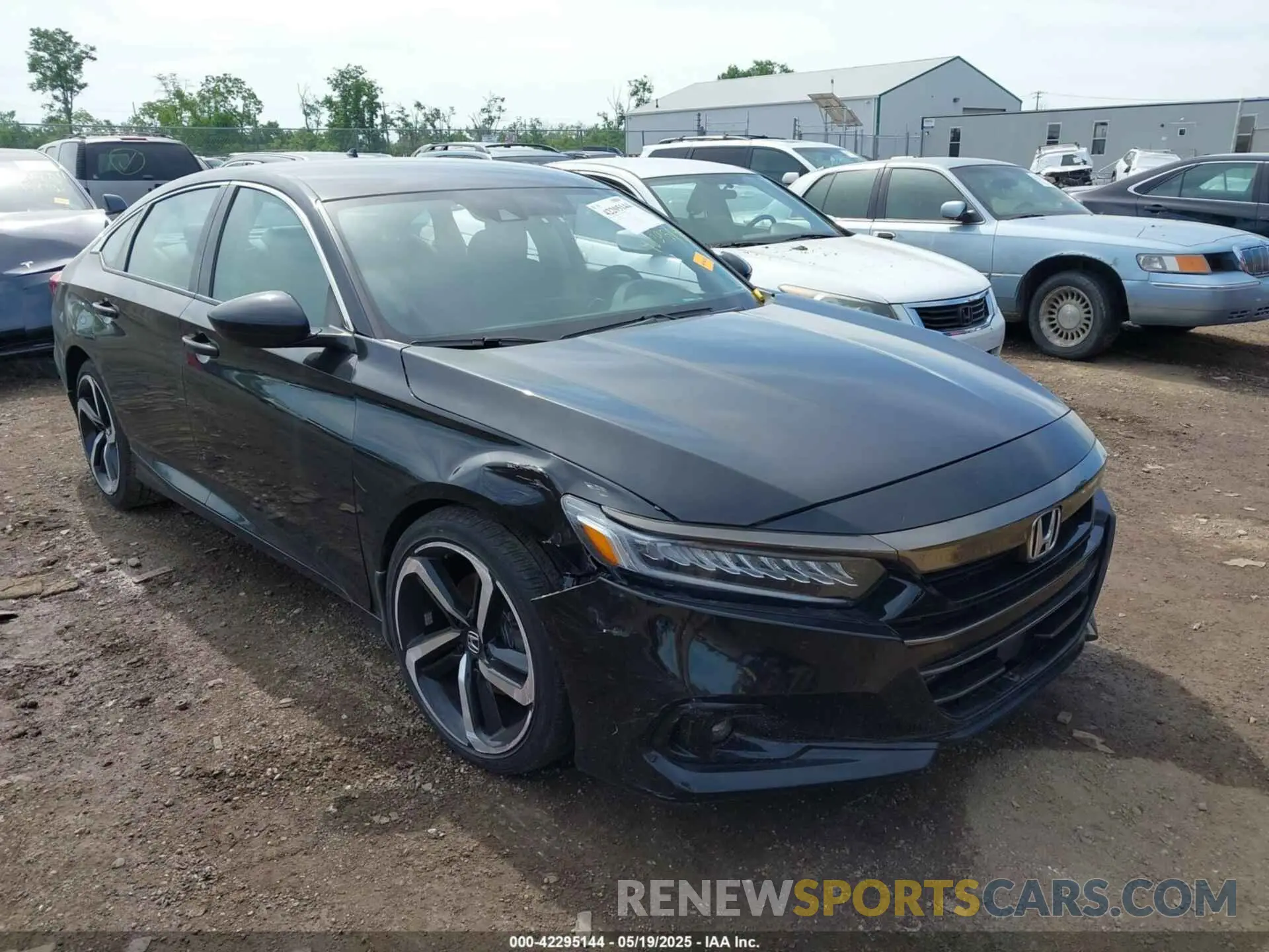 1 Photograph of a damaged car 1HGCV1F43MA057308 HONDA ACCORD 2021